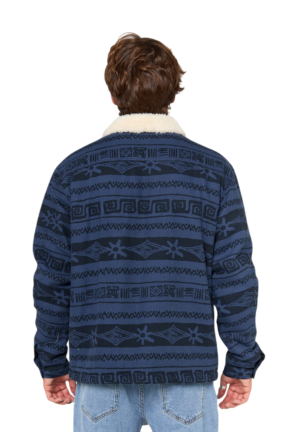 Rip Curl Classic Surf Bells Sherpa Jacket Light Navy