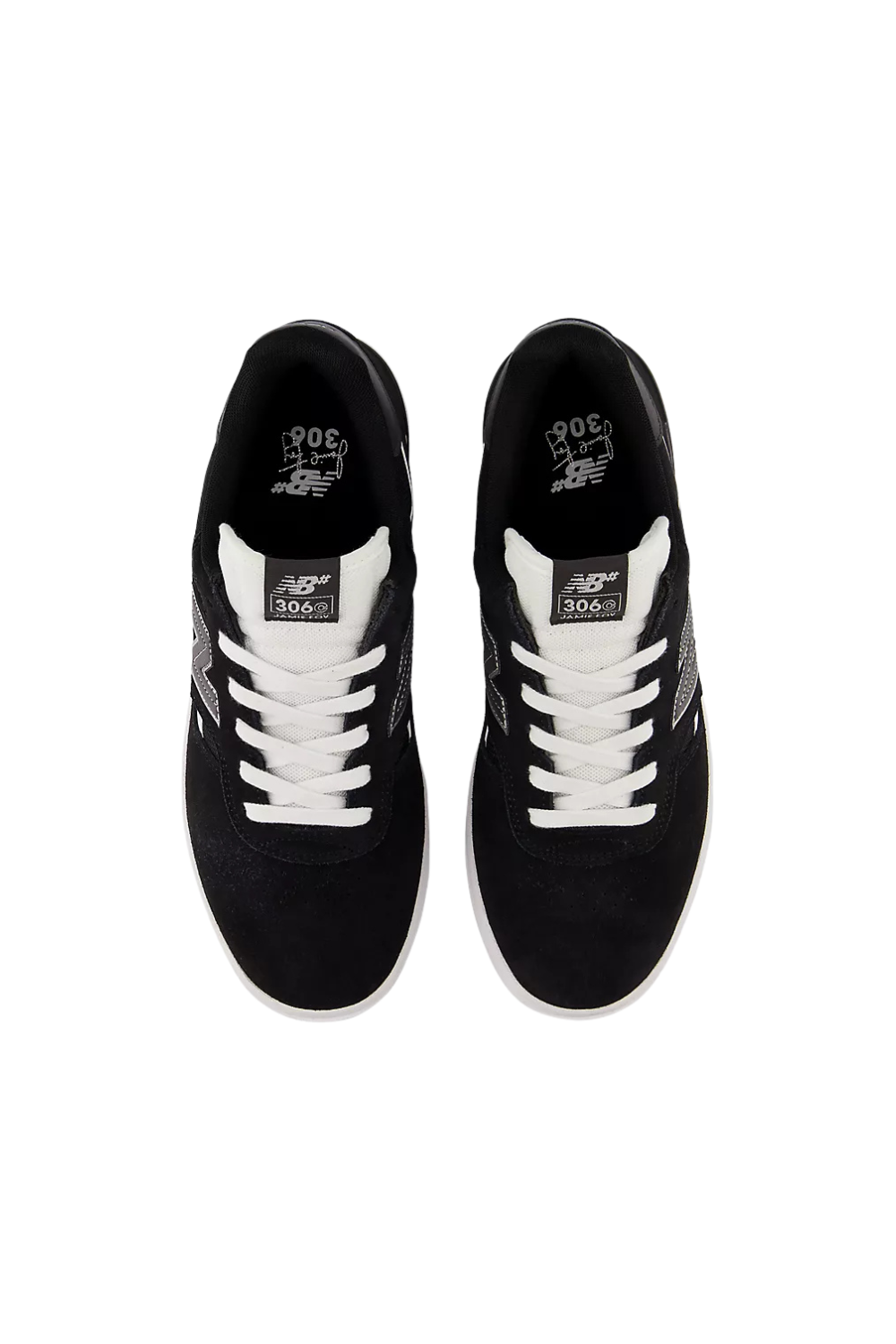 New Balance Numeric Jamie Foy 306C Mens Shoes Black/White