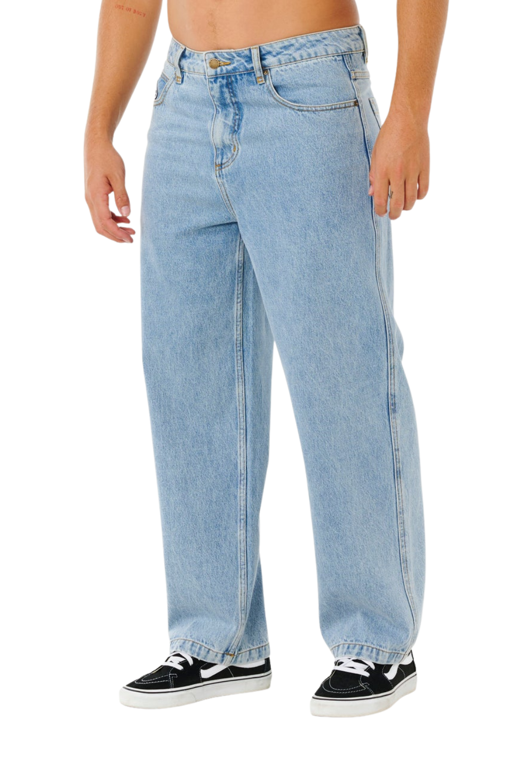 Rip Curl Nu Dose Mens Jeans Washed Blue
