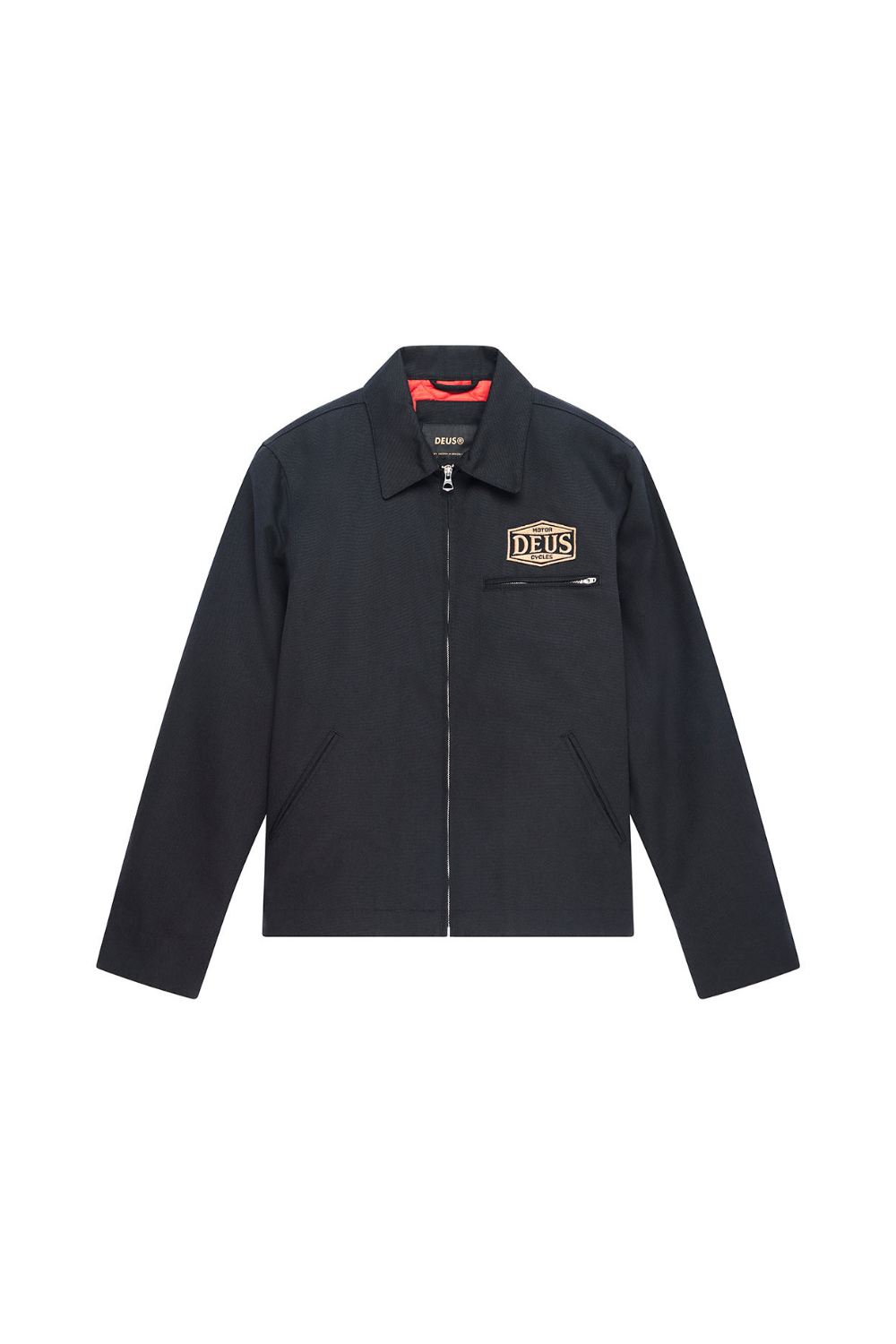 Deus Earls Mens Work Jacket Black