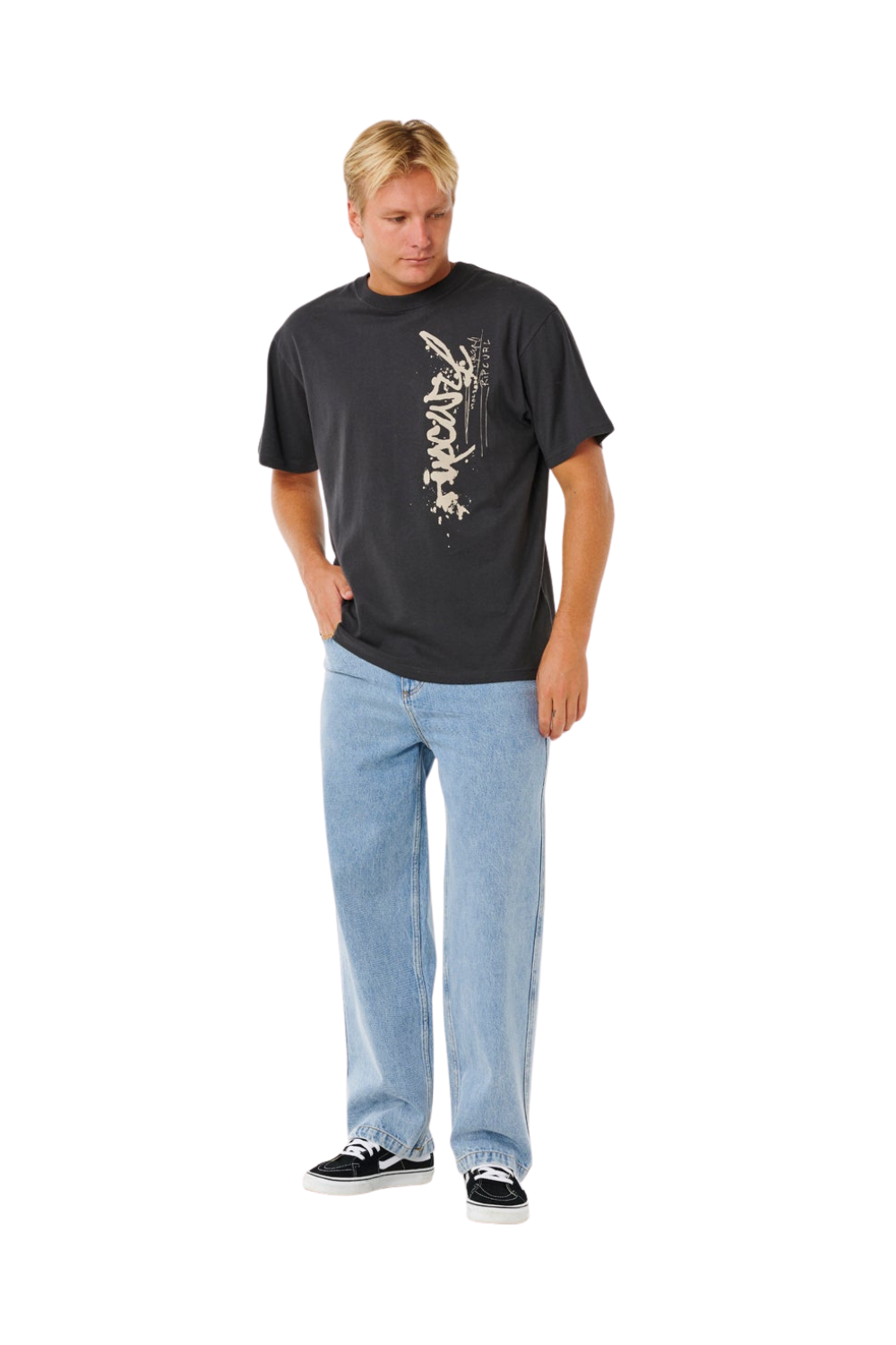 Rip Curl Nu Dose Mens Jeans Washed Blue