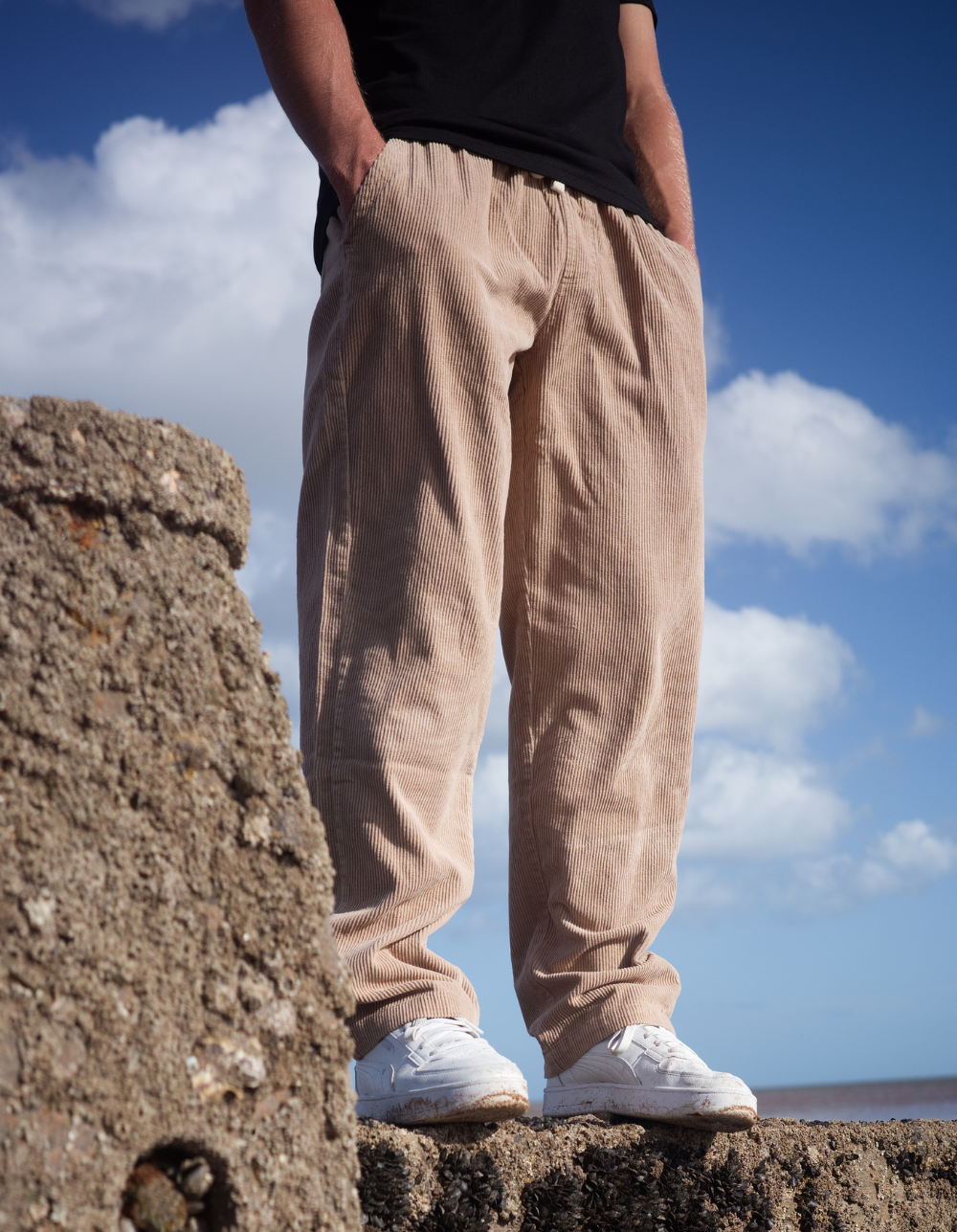 BamBooBay Chill Cord Trousers Mushroom