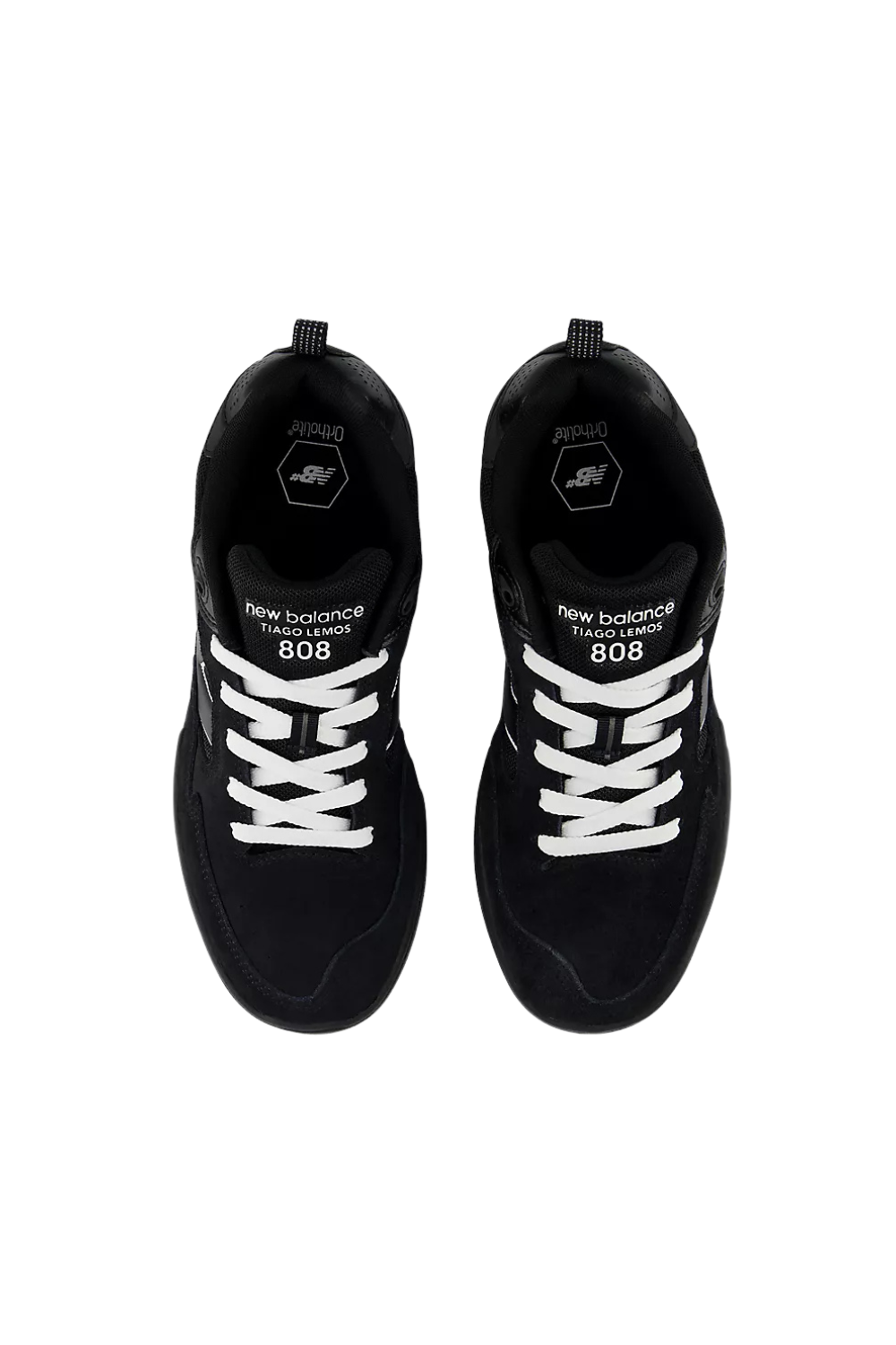 New Balance Numeric Tiago Lemos 808L Mens Shoes Black/White
