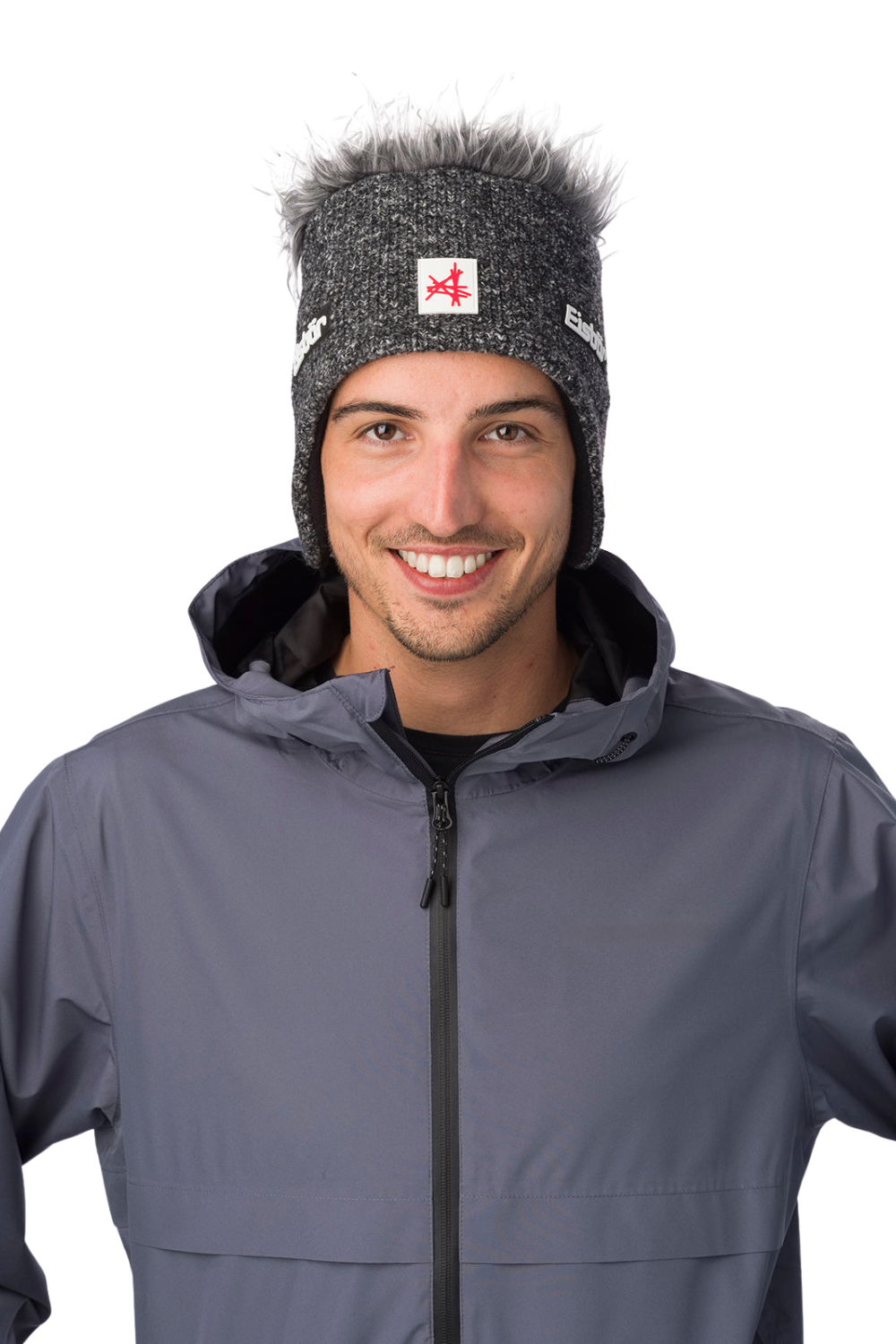Eisbar Cocker Ski Austria Beanie Graphite/Grey