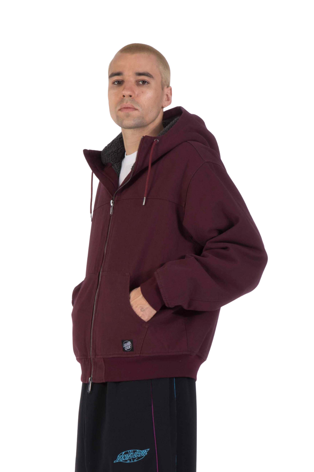 Santa Cruz Ember Mens Jacket Dark Plum
