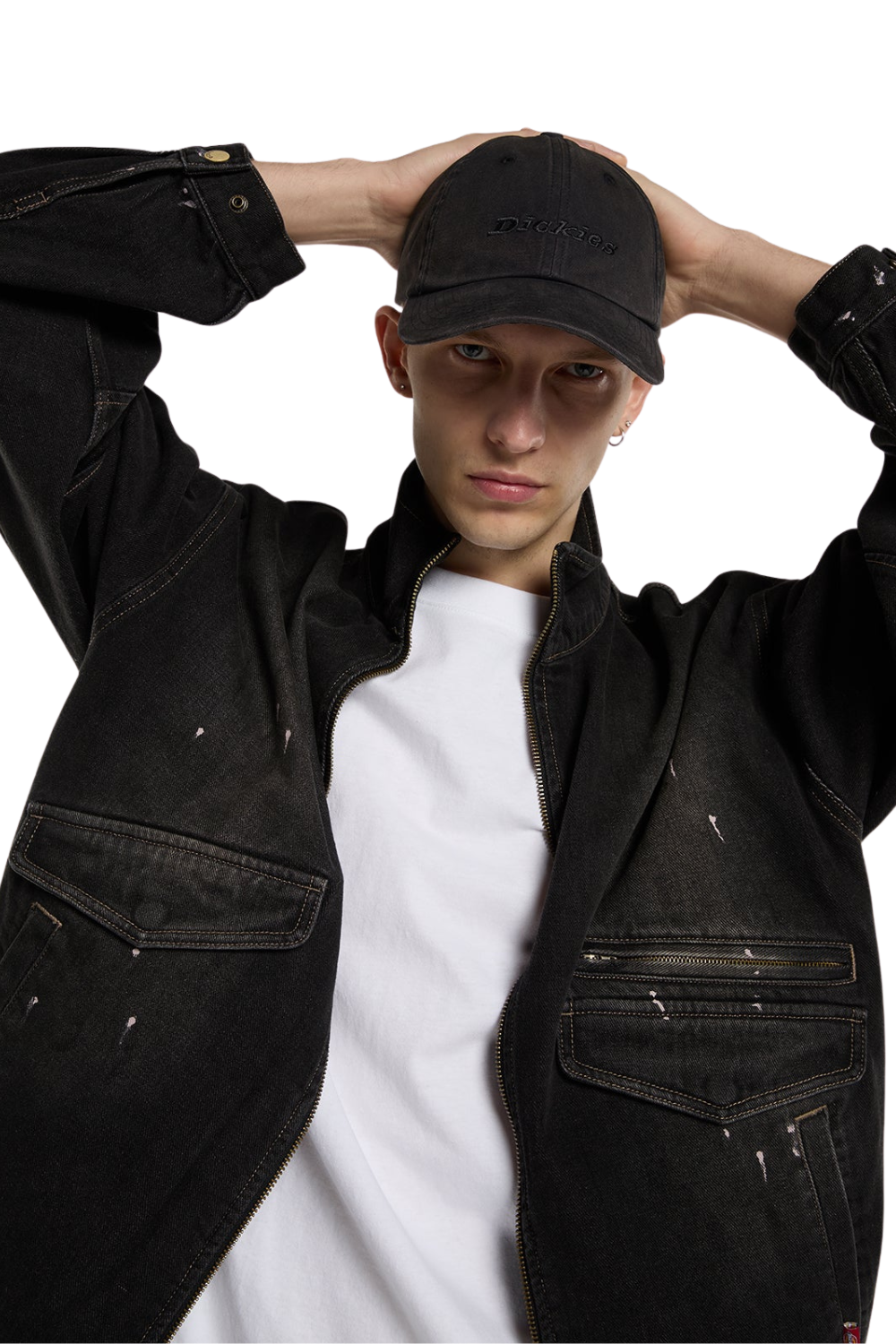 Dickies Middlefield Wash Dad Cap Black