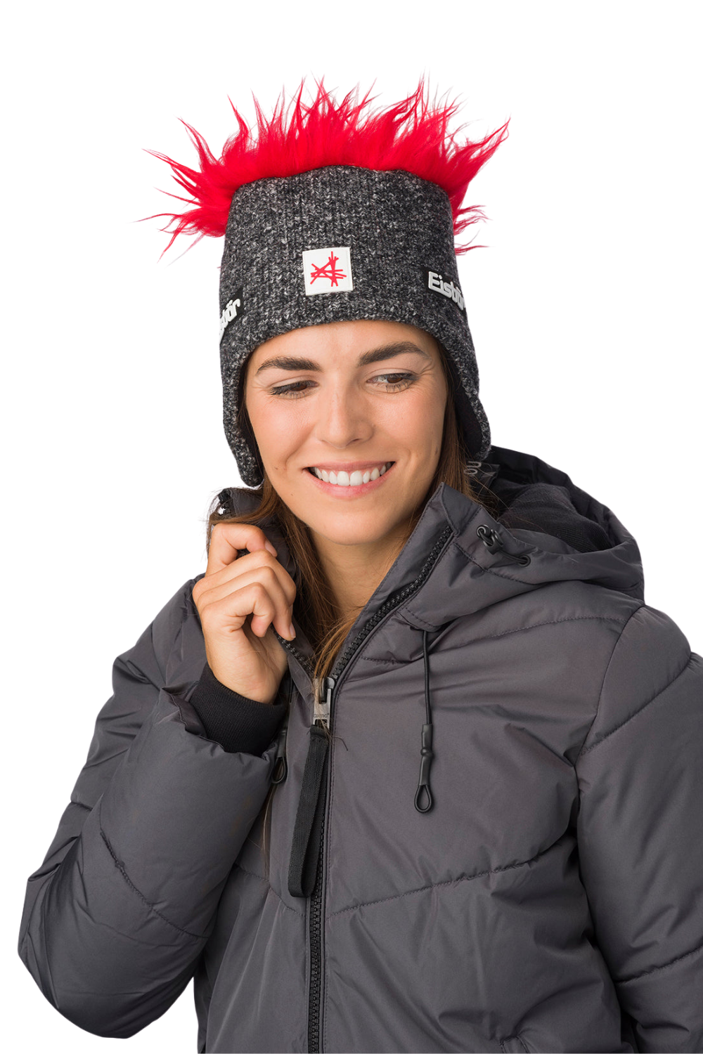 Eisbar Cocker Ski Austria Beanie Graphite/Red