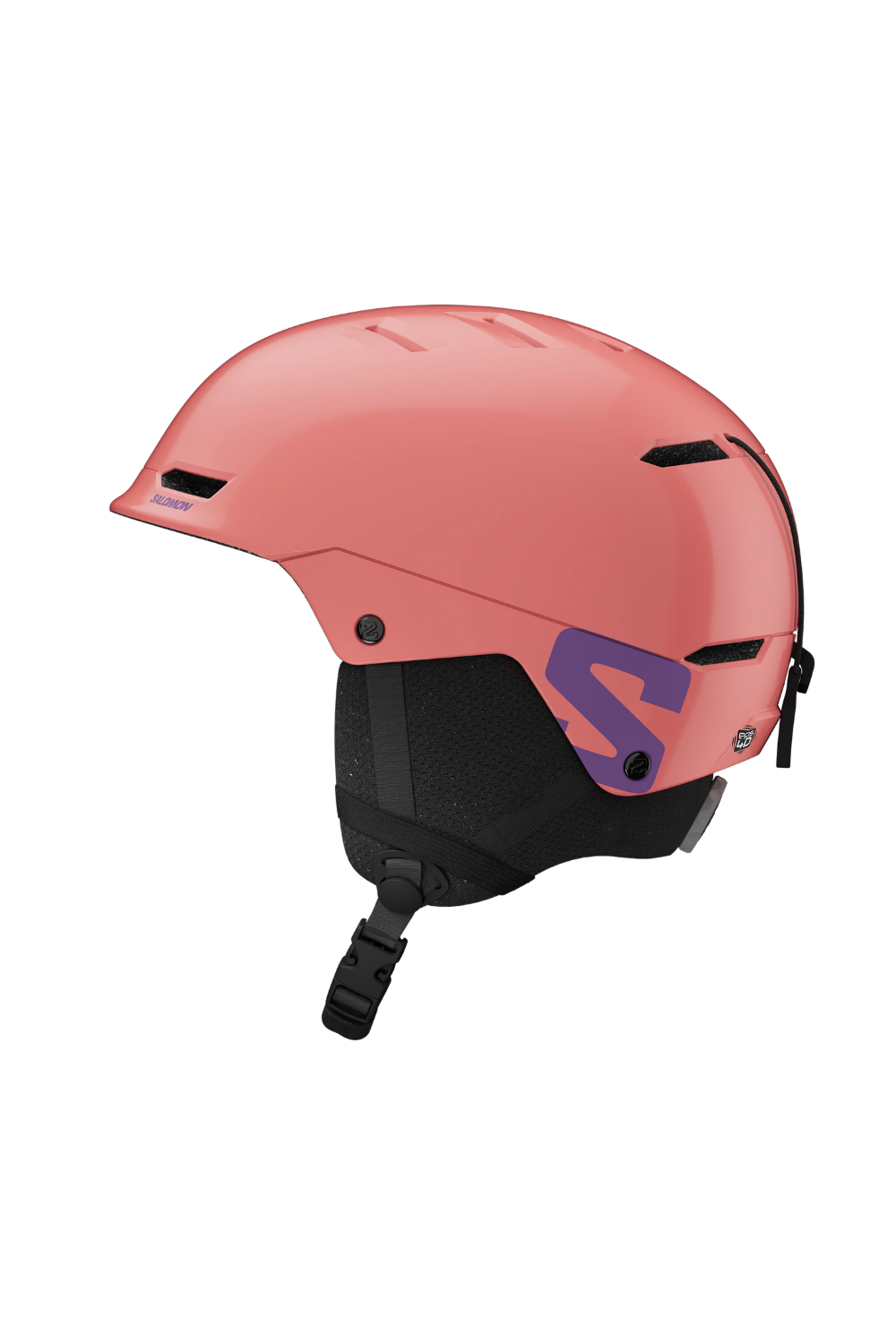 Salomon Husk Junior Ski/Snowboard Helmet Sun Kissed Coral