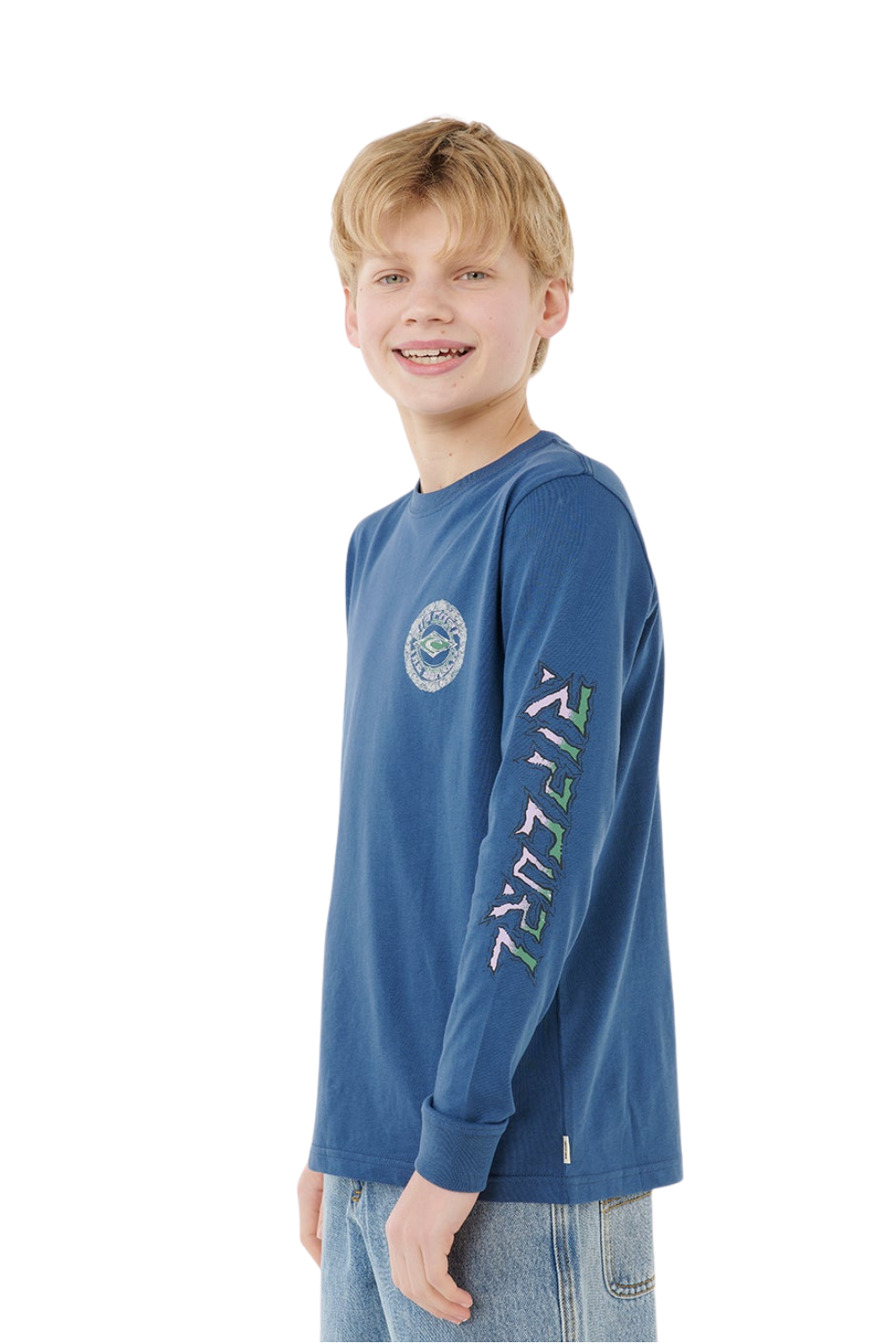 Rip Curl Tropic Daze Long Sleeve T-Shirt Light Navy