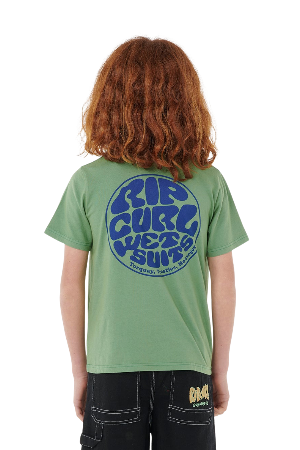 Rip Curl Wetsuit Icon T-Shirt Grass Green