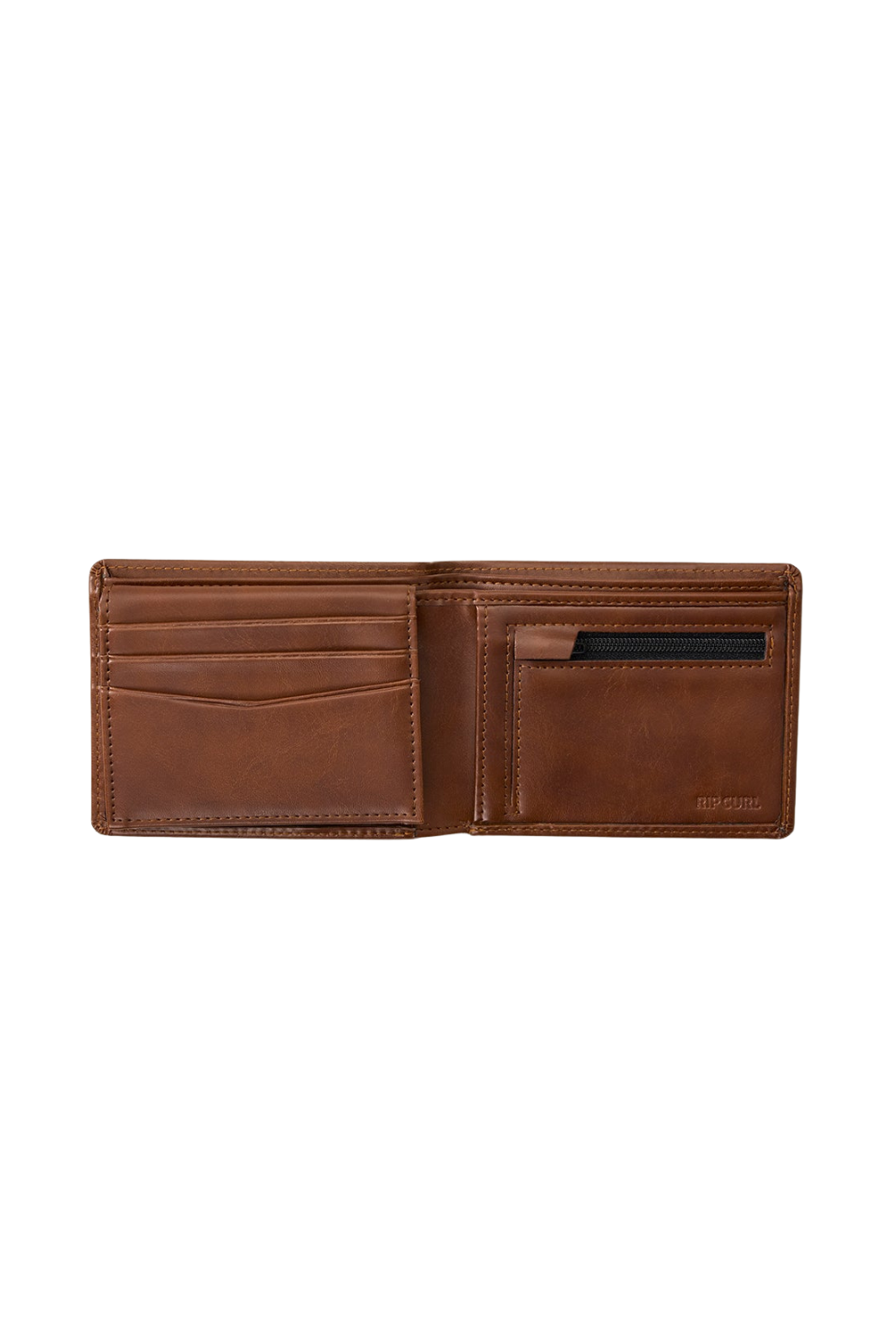 Rip Curl Stapler PU All Day Wallet Tan