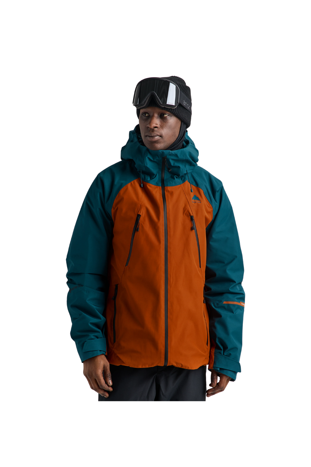 Burton Reserve Gore-Tex 2L Mens Insulated Technical Ski & Snowboard Jacket Atlantic Teal/Spiced Chai