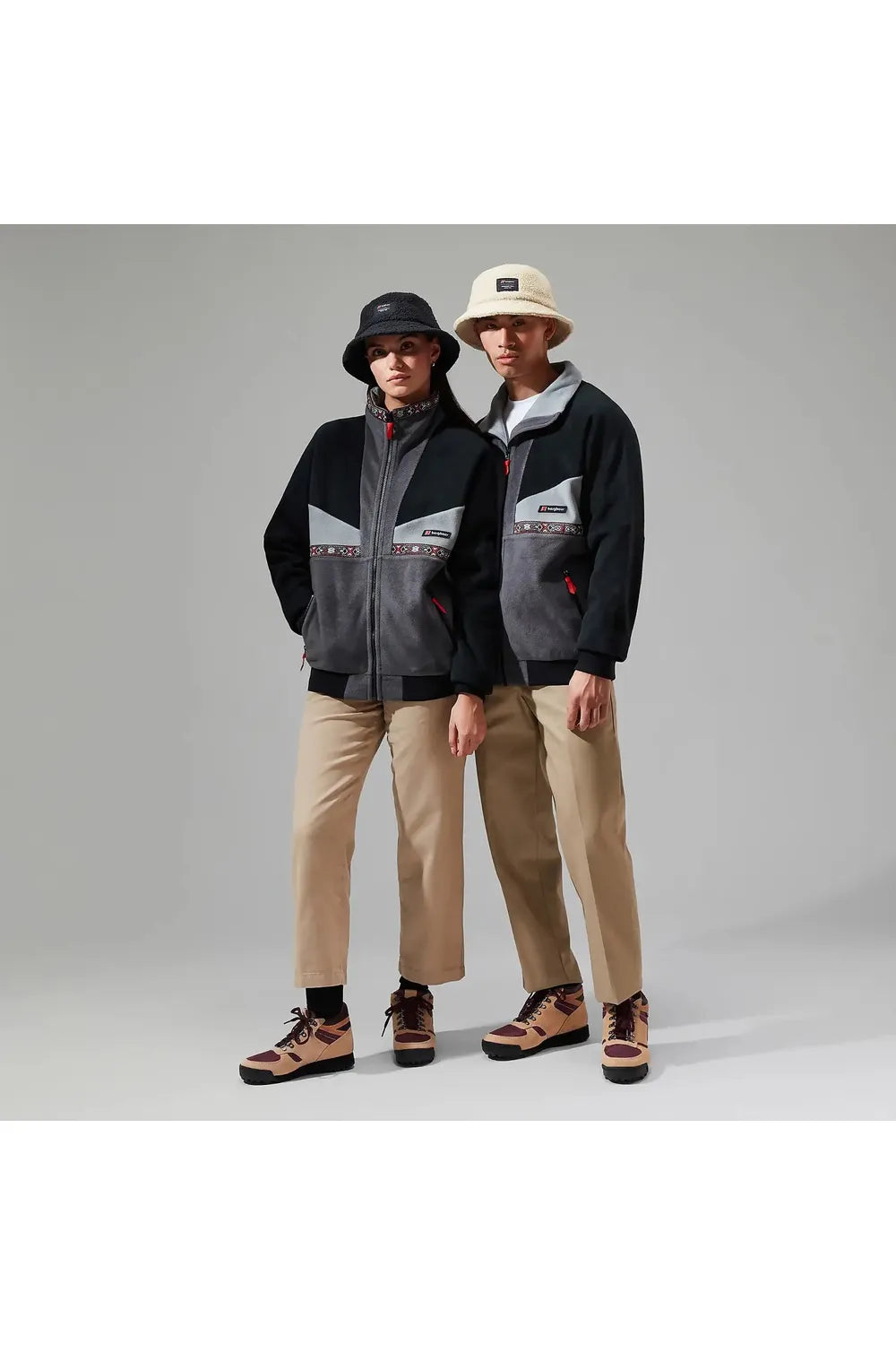 Berghaus Tramantana 91 Fl Jacket Au Jet Black Grey Pinstripe
