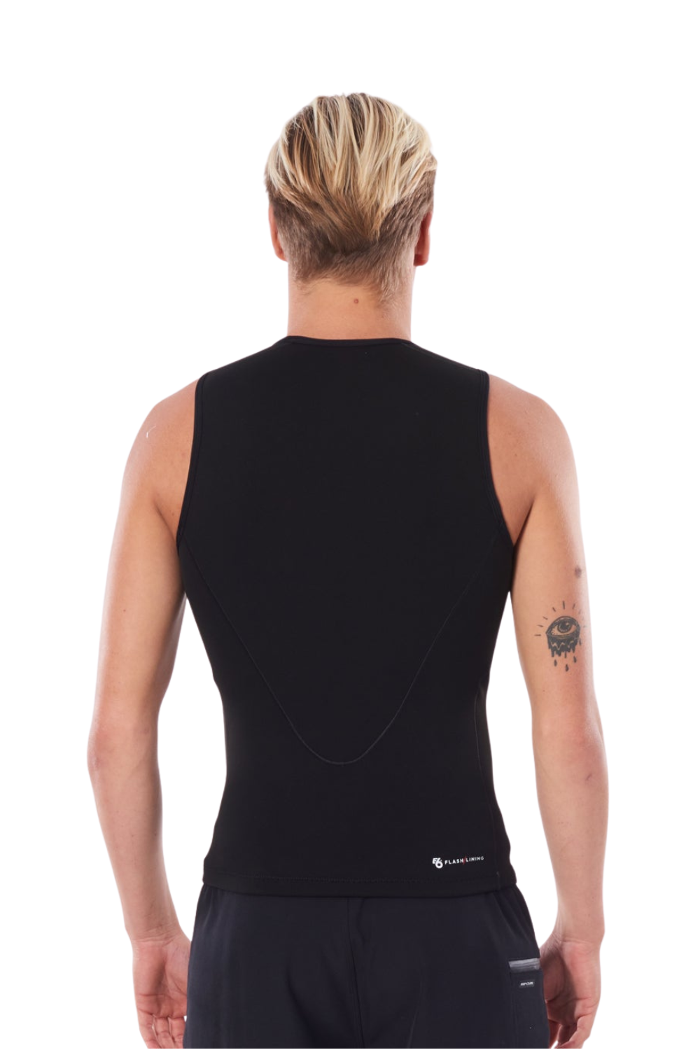 Rip Curl FlashBomb 0.5mm Mens Sleveless Wetsuit Vest Black