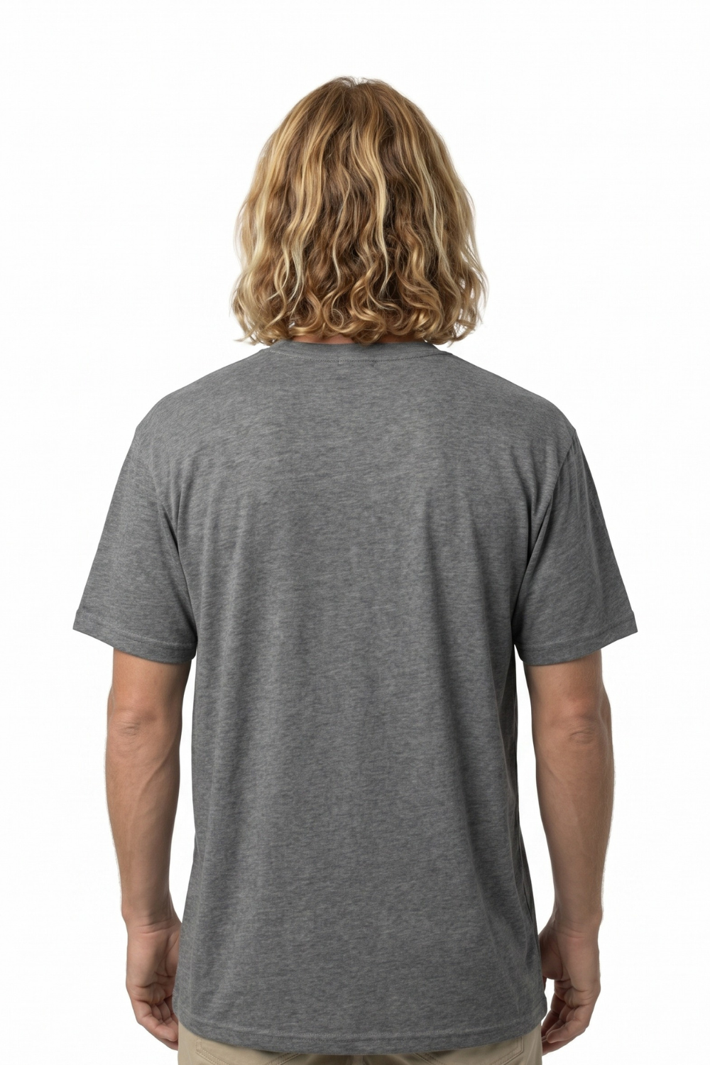 Tiki Corp Mens T-Shirt Grey Heather