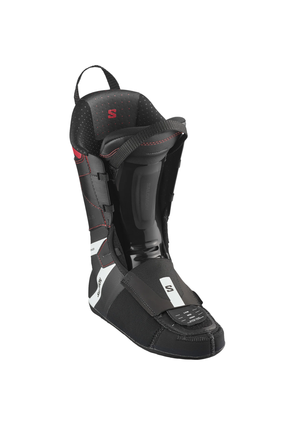 Salomon S/Pro Alpha C Boa 120 Mens Ski Boots Black/Samba Metal