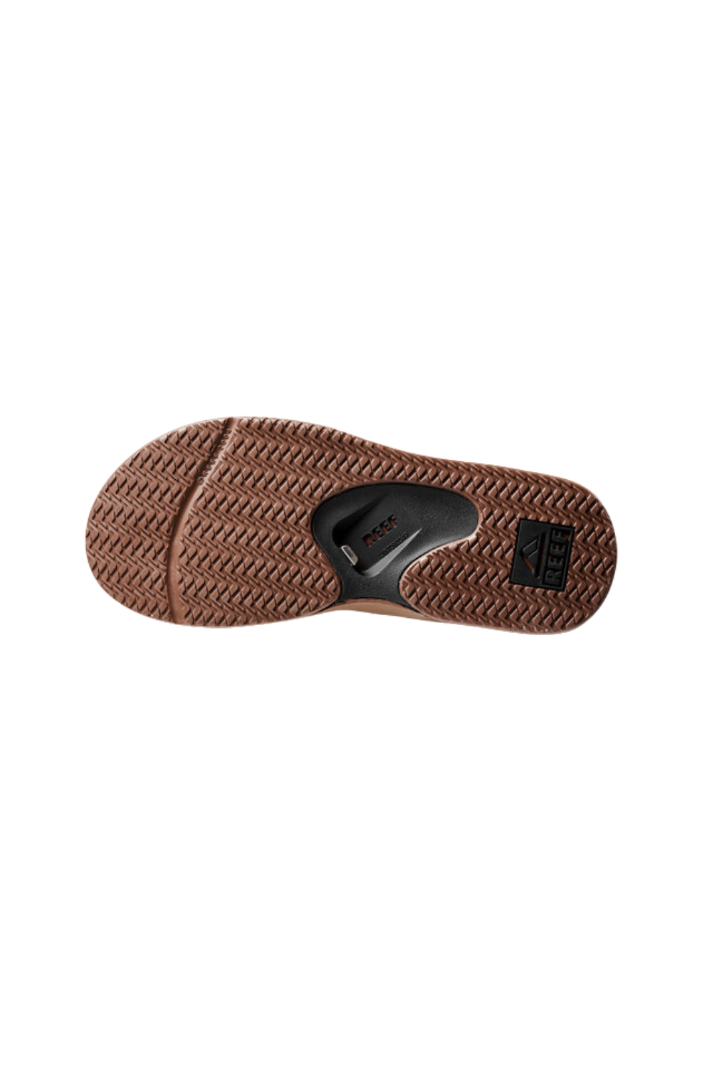 Reef Fanning Mens Flip Flops Black/Tan