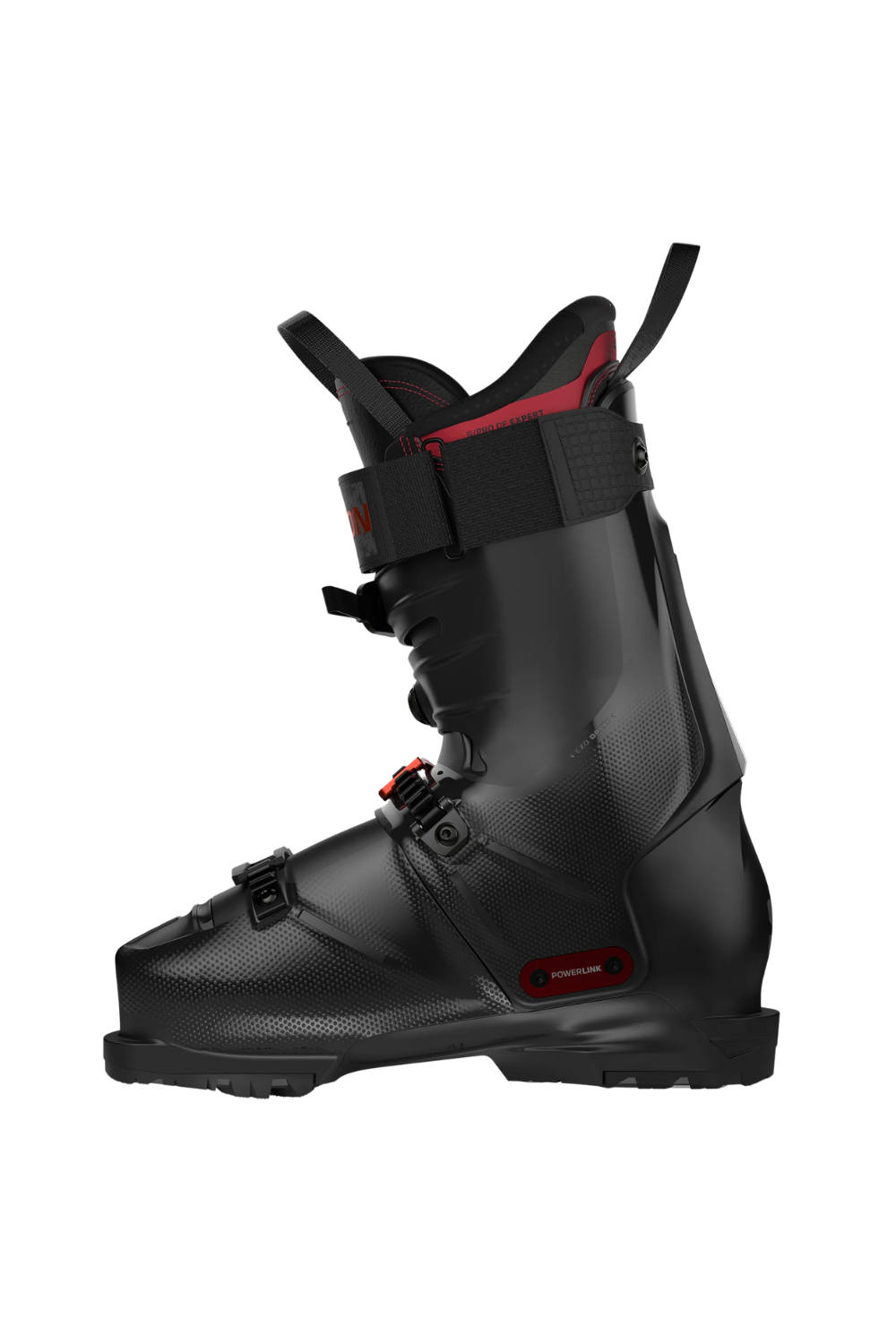 Salomon S/Pro Alpha C Boa 120 Mens Ski Boots Black/Samba Metal