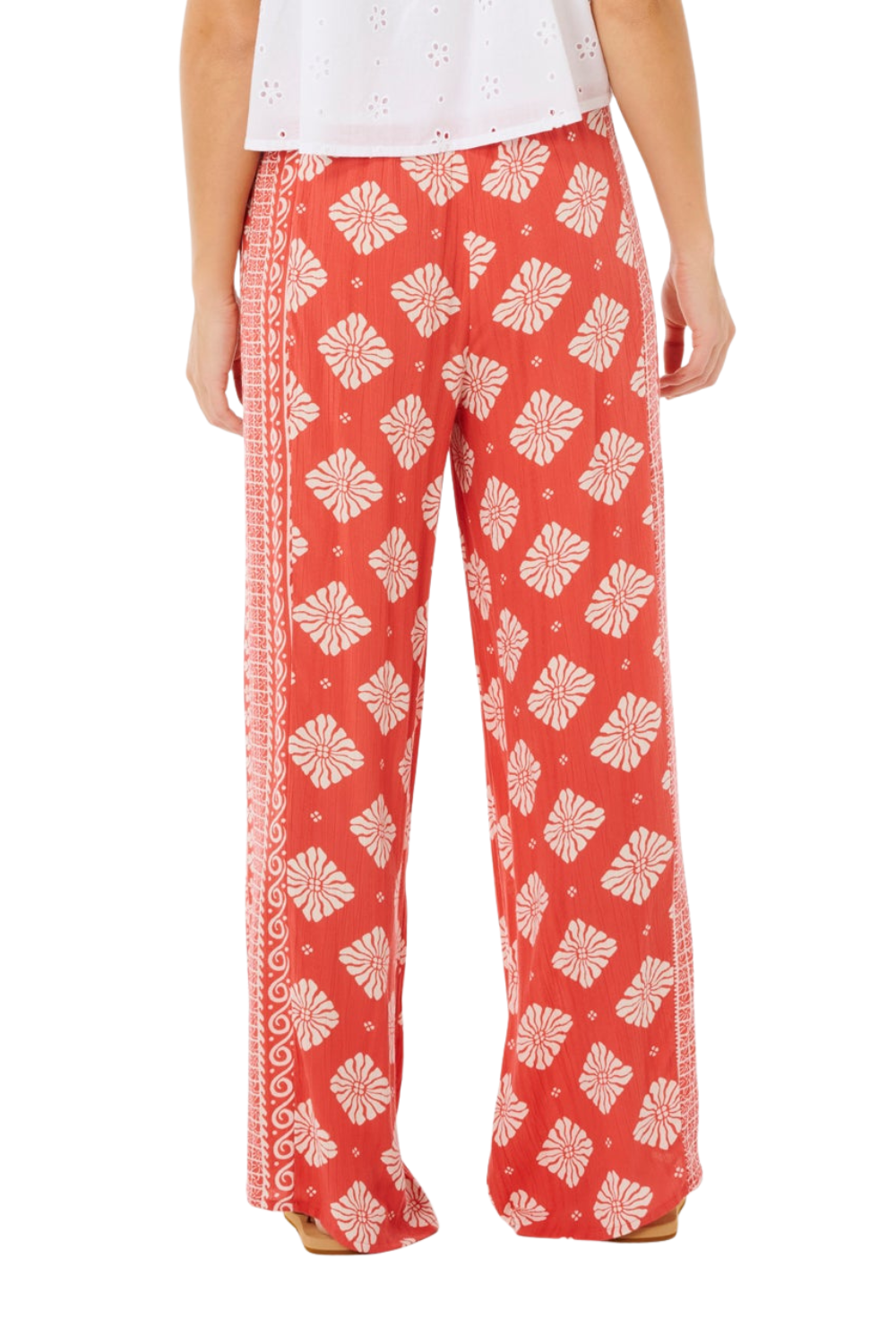 Rip Curl Ventura Womens Wide Leg Pants Red
