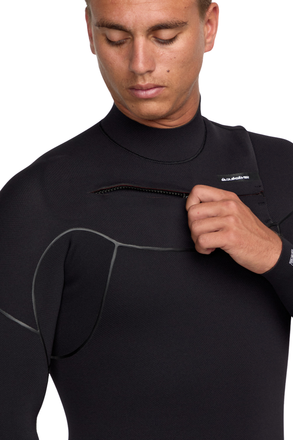 Quiksilver Marathon Sessions 5/4/3mm Mens Wetsuit Chest Zip Black