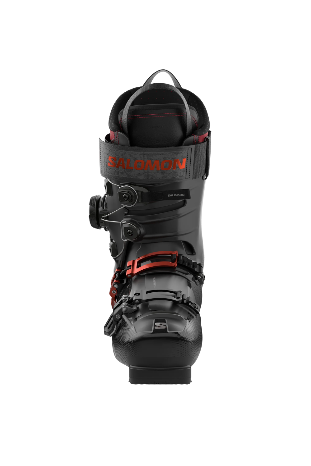 Salomon S/Pro Alpha C Boa 120 Mens Ski Boots Black/Samba Metal