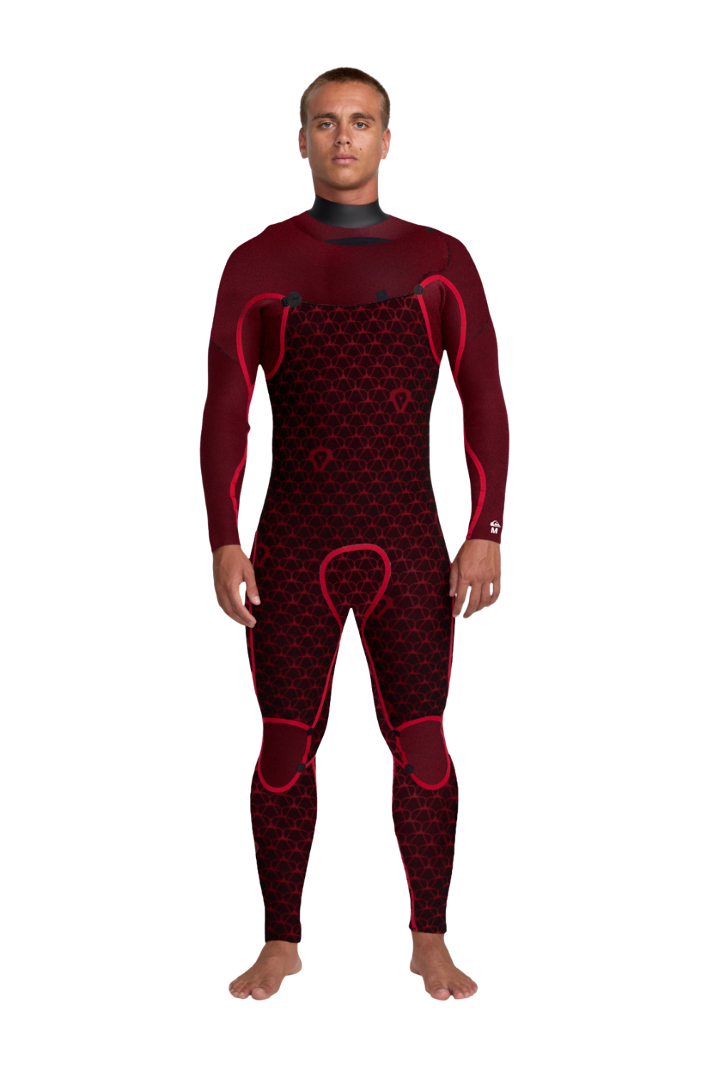 Quiksilver Marathon Sessions 5/4/3mm Mens Wetsuit Chest Zip Black