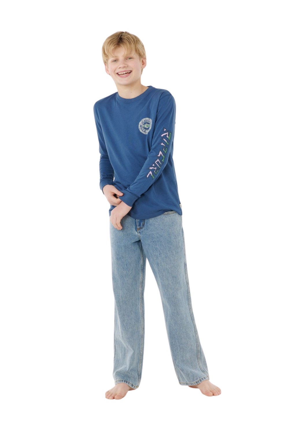 Rip Curl Tropic Daze Long Sleeve T-Shirt Light Navy