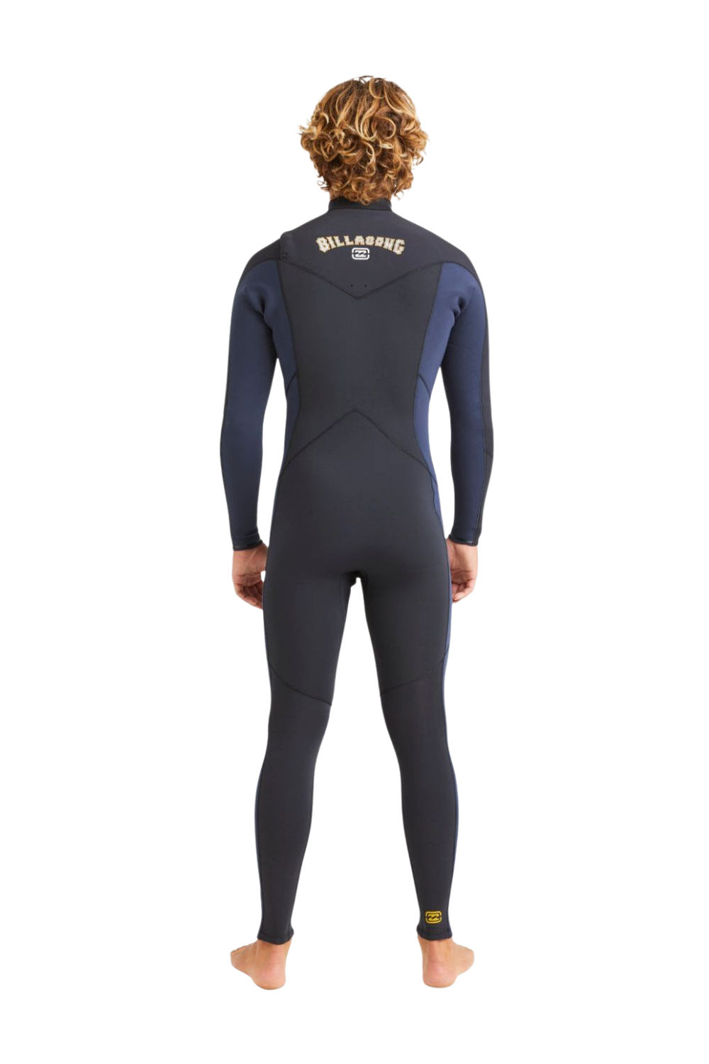 Billabong 4/3 Absolute Natural Chest Wetsuit Zip Dark Navy