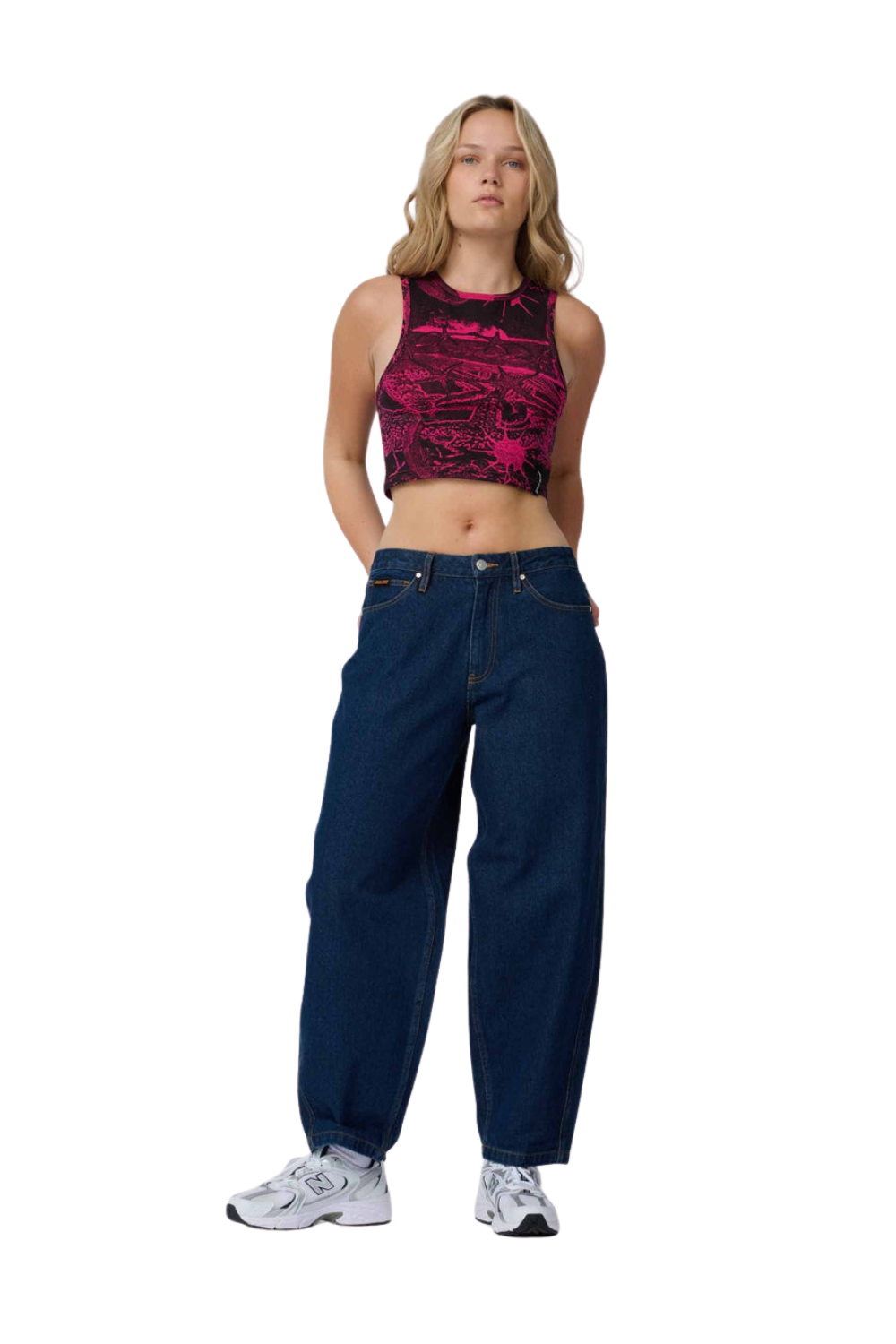 Santa Cruz Womens Classic Barrel Pant Dark Denim