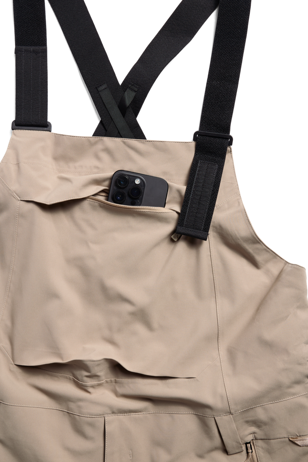 Burton Reserve 2L Mens Bib Ski & Snowboard Pants Summit Taupe