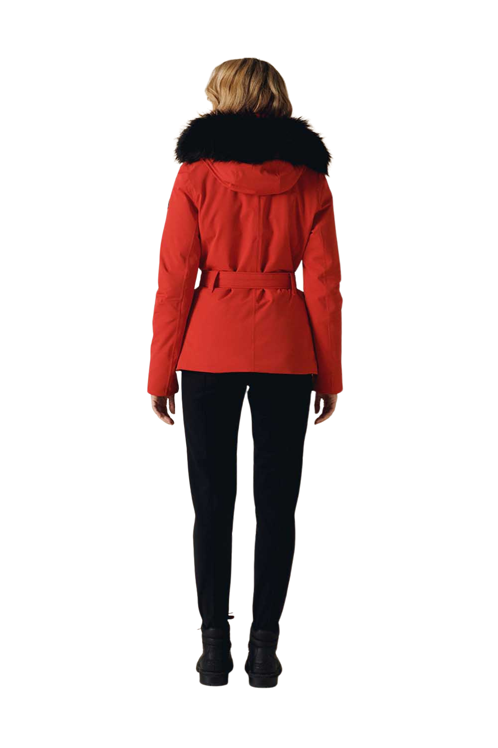 Poirve Blanc Emily Womens Stretch Snow Jacket Red
