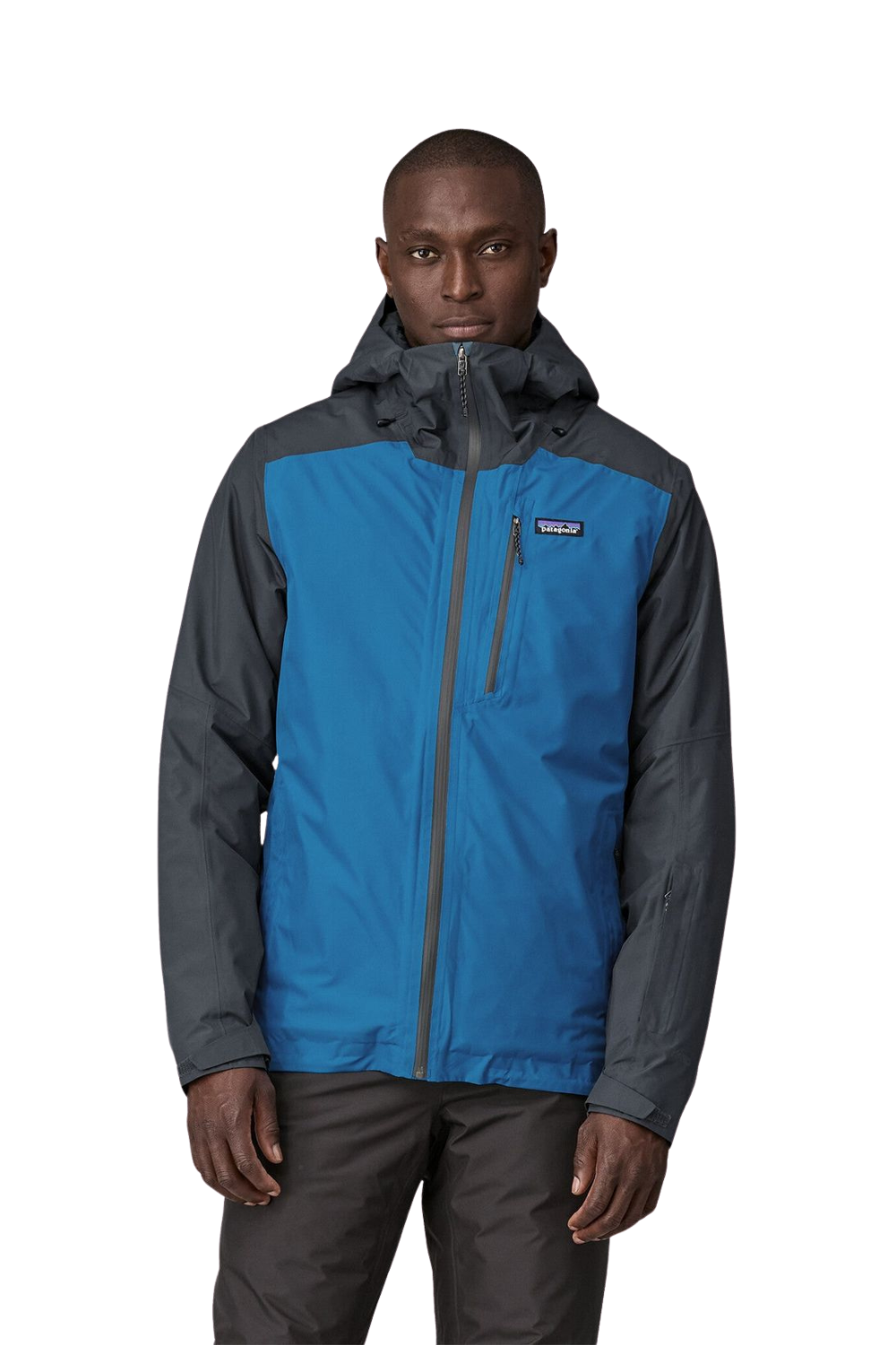 Patagonia Mens Insulated Powder Town Snow Jacket Endless Blue