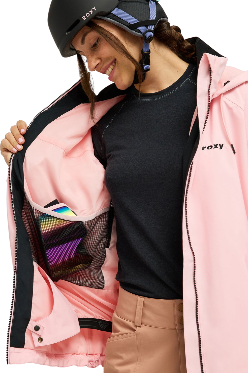 Roxy Landscape Womens TechnicalSki & Snowboard Jacket Rose Shadow