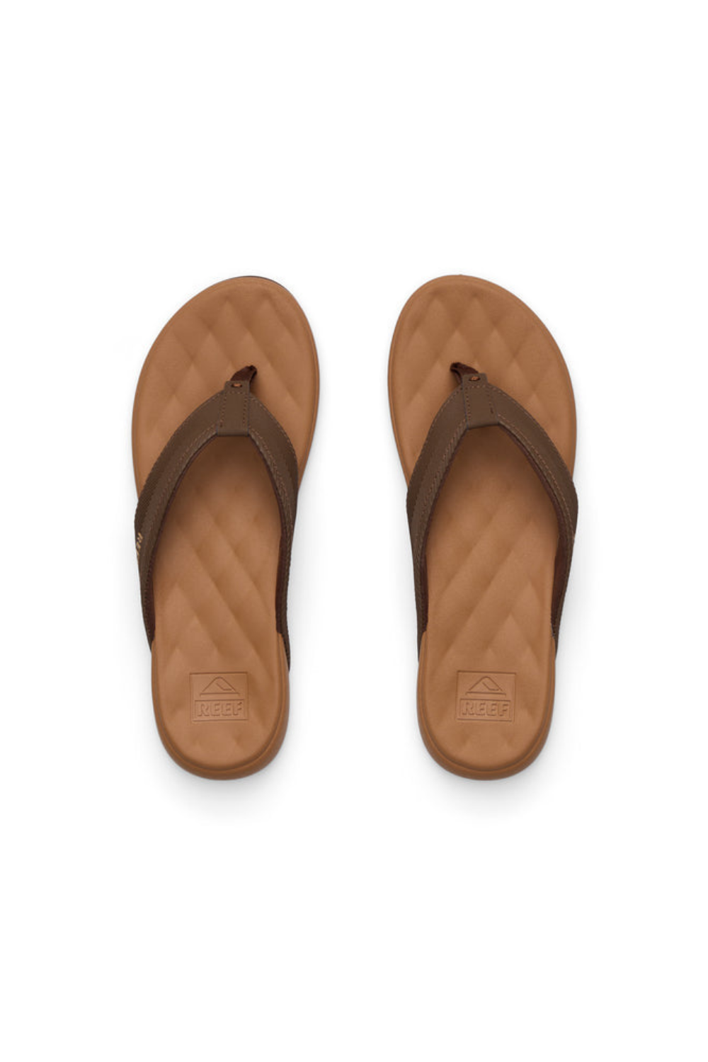 Reef Cushion Melody Womens Flip Flops Chocolate/Lion