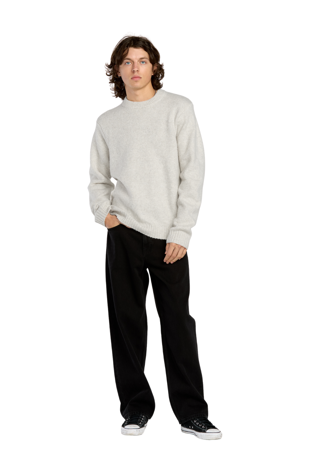 Volcom Edmonder II Sweater Dirty White