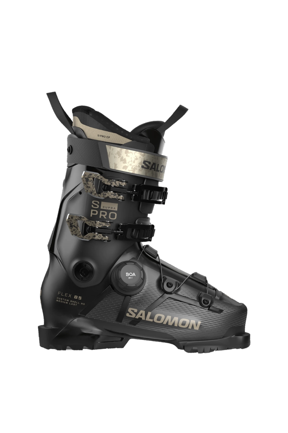 Salomon S/Pro Supra S Boa 85 W Womens Ski Boots Black/Beluga Metal