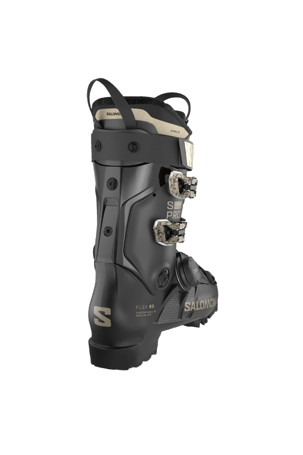 Salomon S/Pro Supra S Boa 85 W Womens Ski Boots Black/Beluga Metal