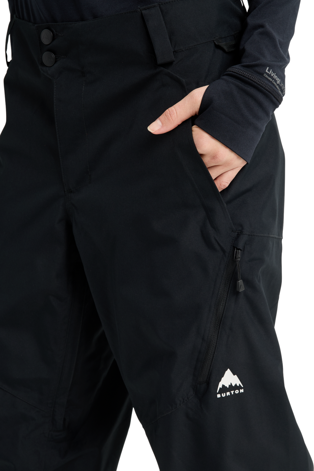 Burton Reserve 2L Womens Relaxed Technical Ski & Snowboard Pants True Black