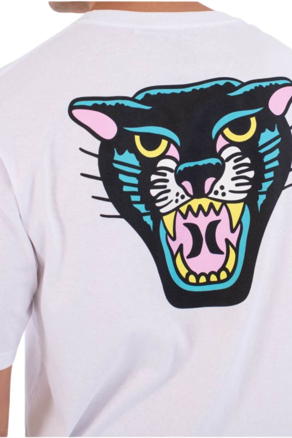 Hurley Etam Black Phanter Mens T-Shirt White