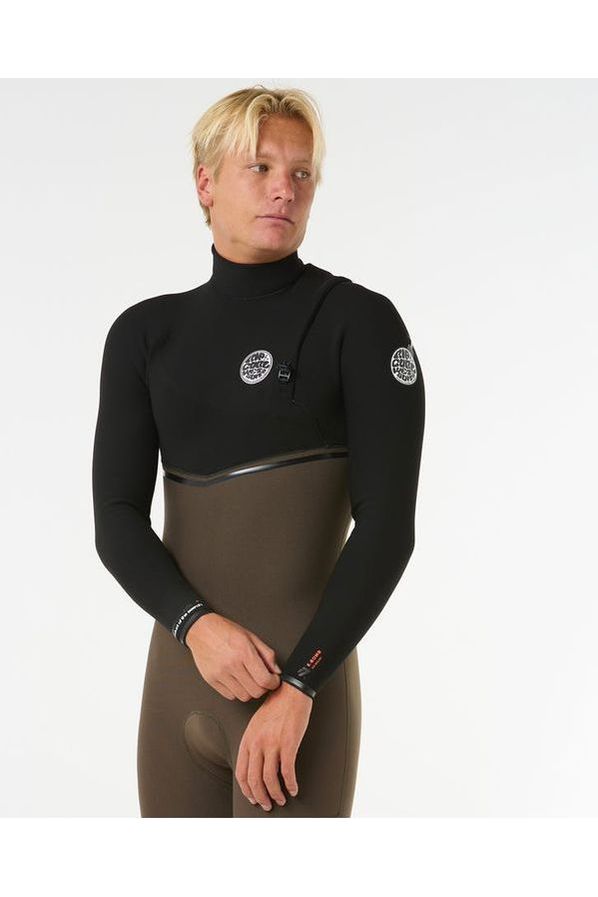 Mens E Bomb 5/3 GB Zip Free Steamer Wetsuit Deep Rock