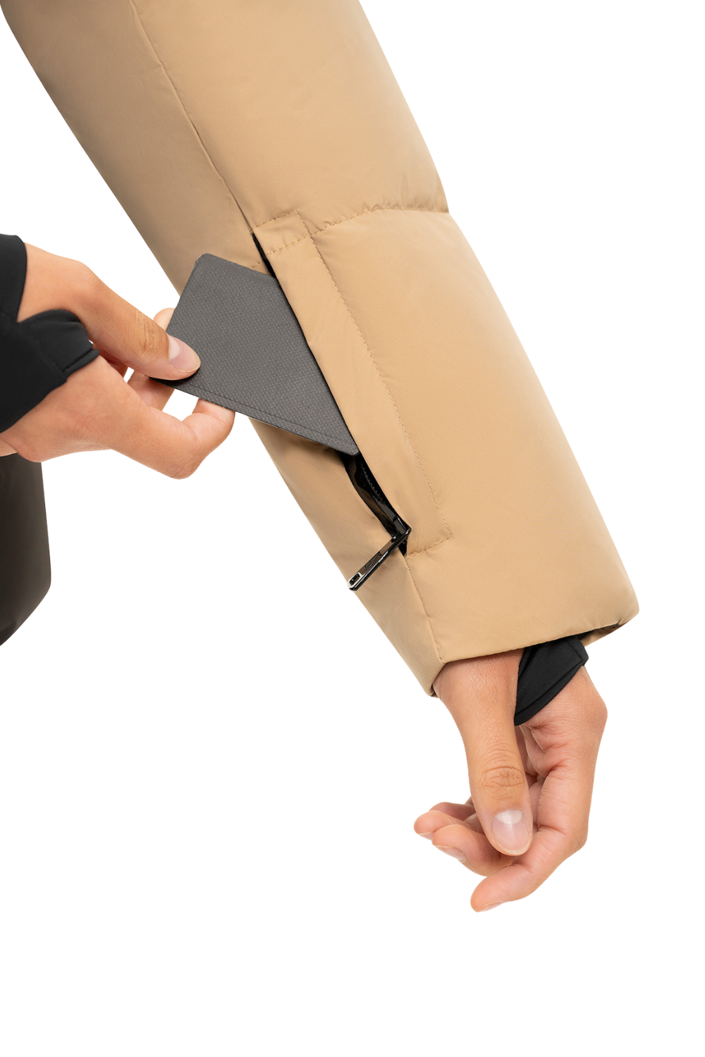 Nikkie Nateland Contrast Snow Jacket Hummus