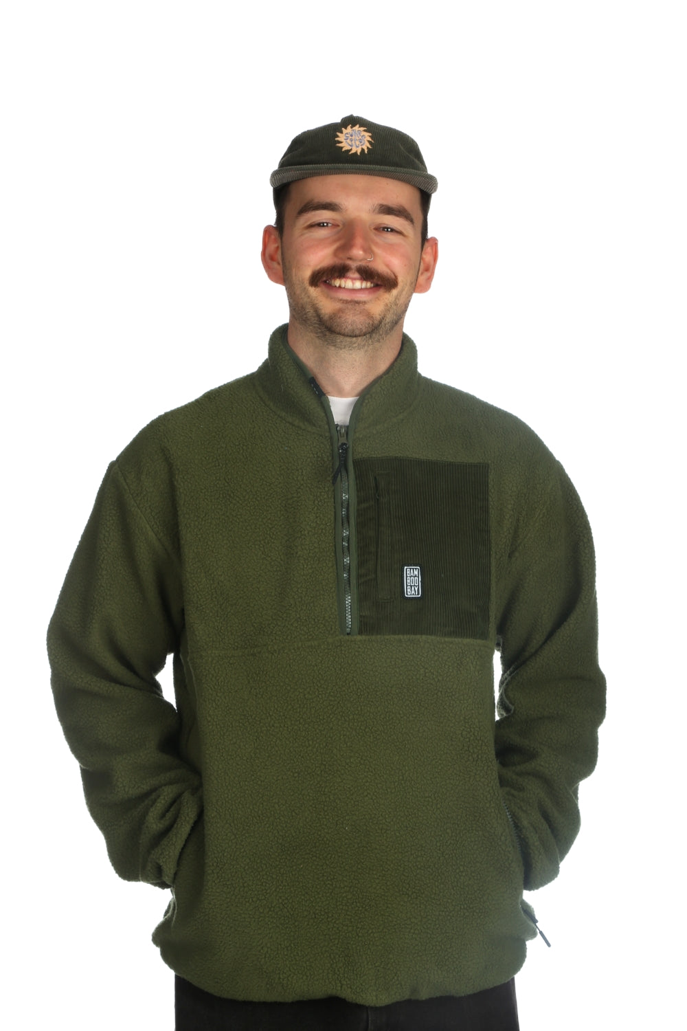 BamBooBay Boulder Fleece Olive