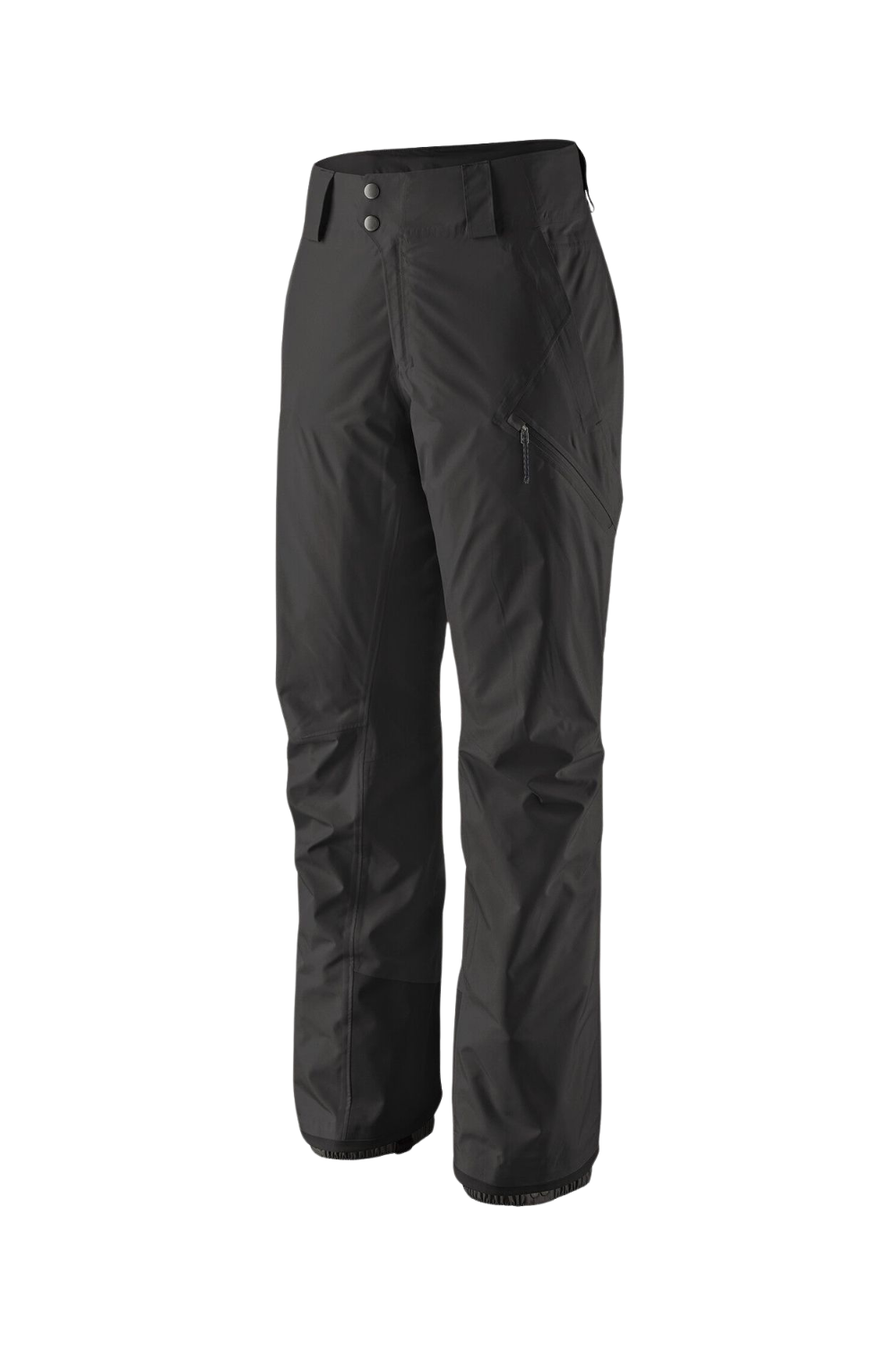 Patagonia Womens Powder Town Snow Pants Black