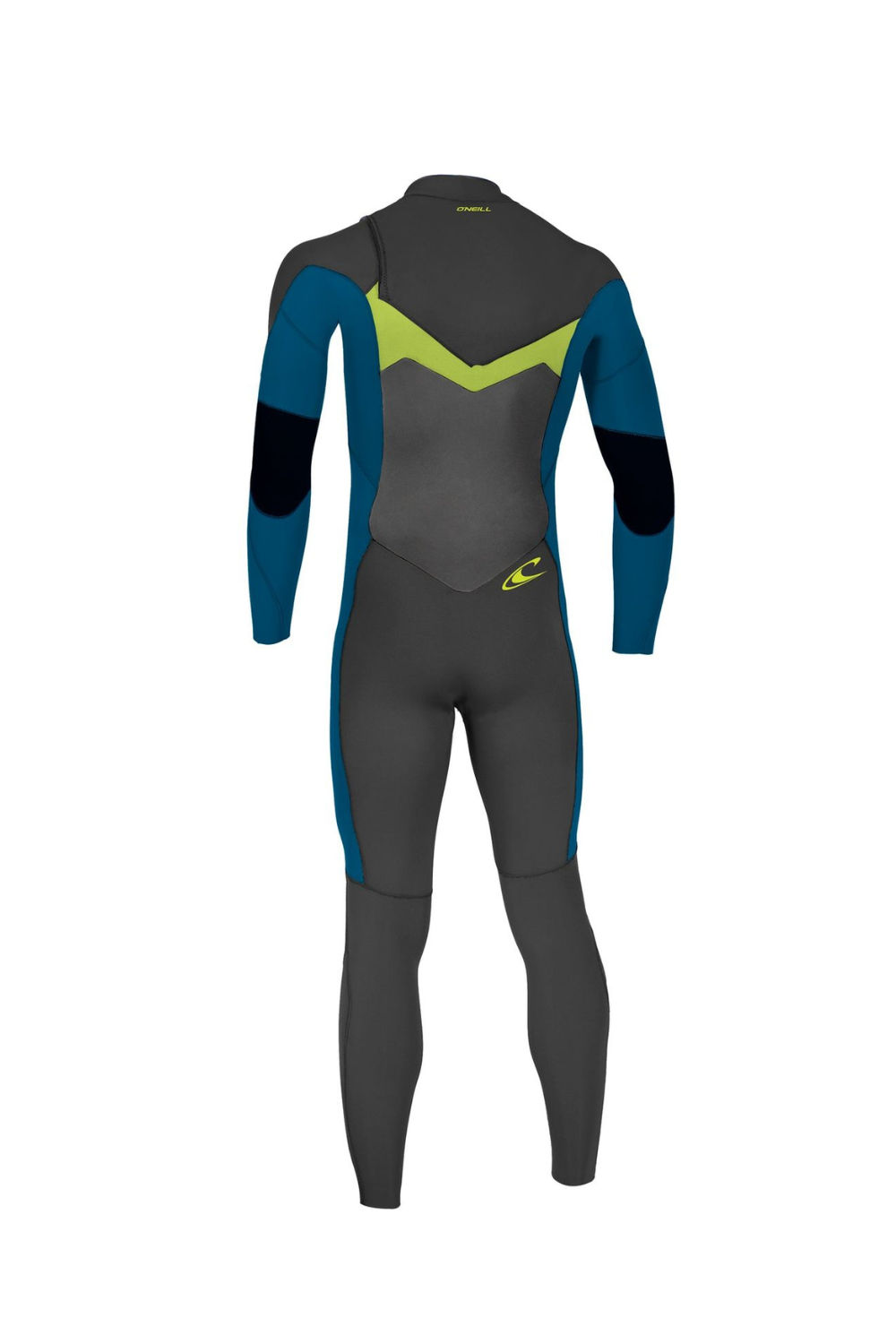 O'Neill Ninja Youth Wetsuit 4/3 Chest Zip Black/Blue/Dayglo