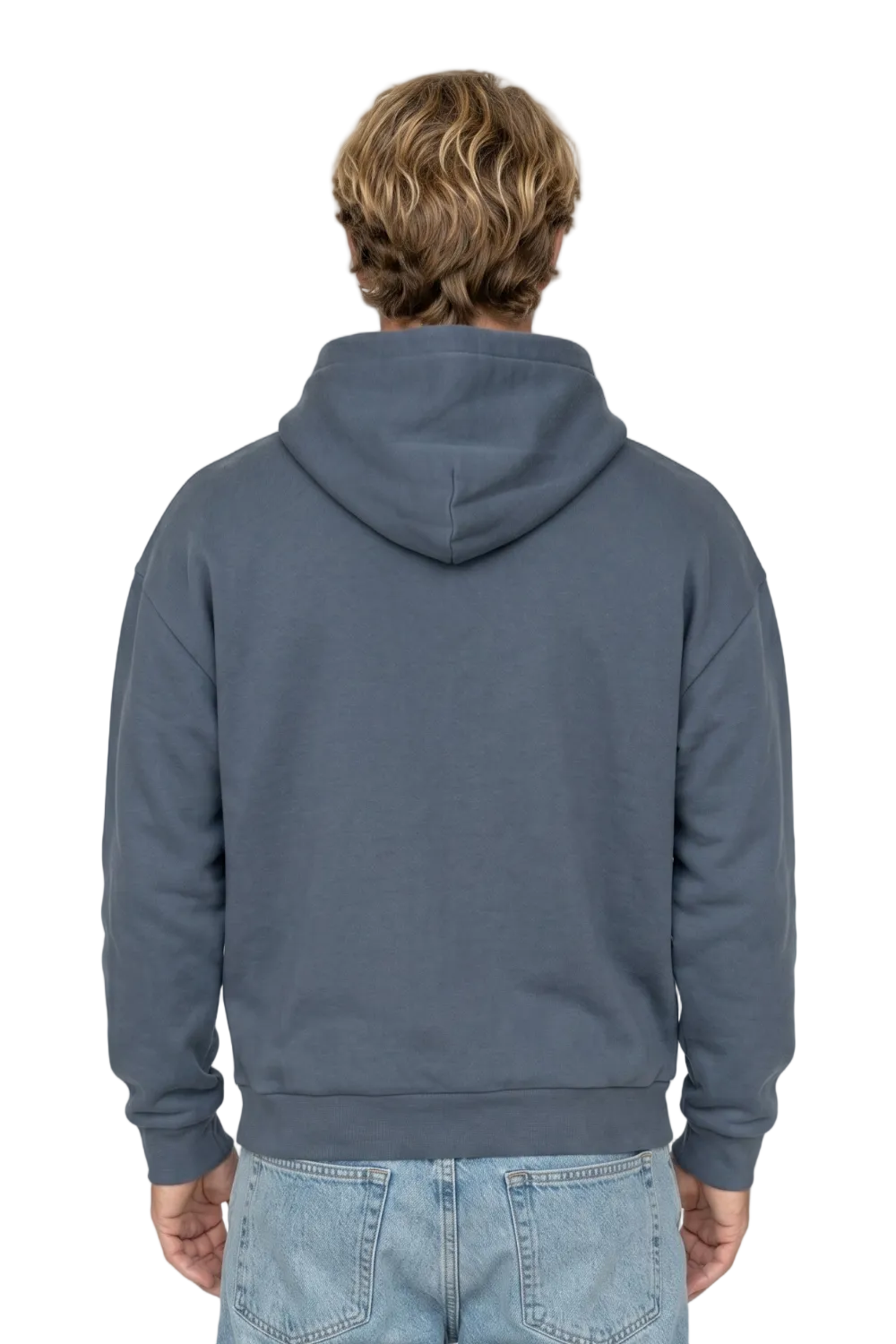Tiki Diamond Mens Hoodie Atlantic Blue