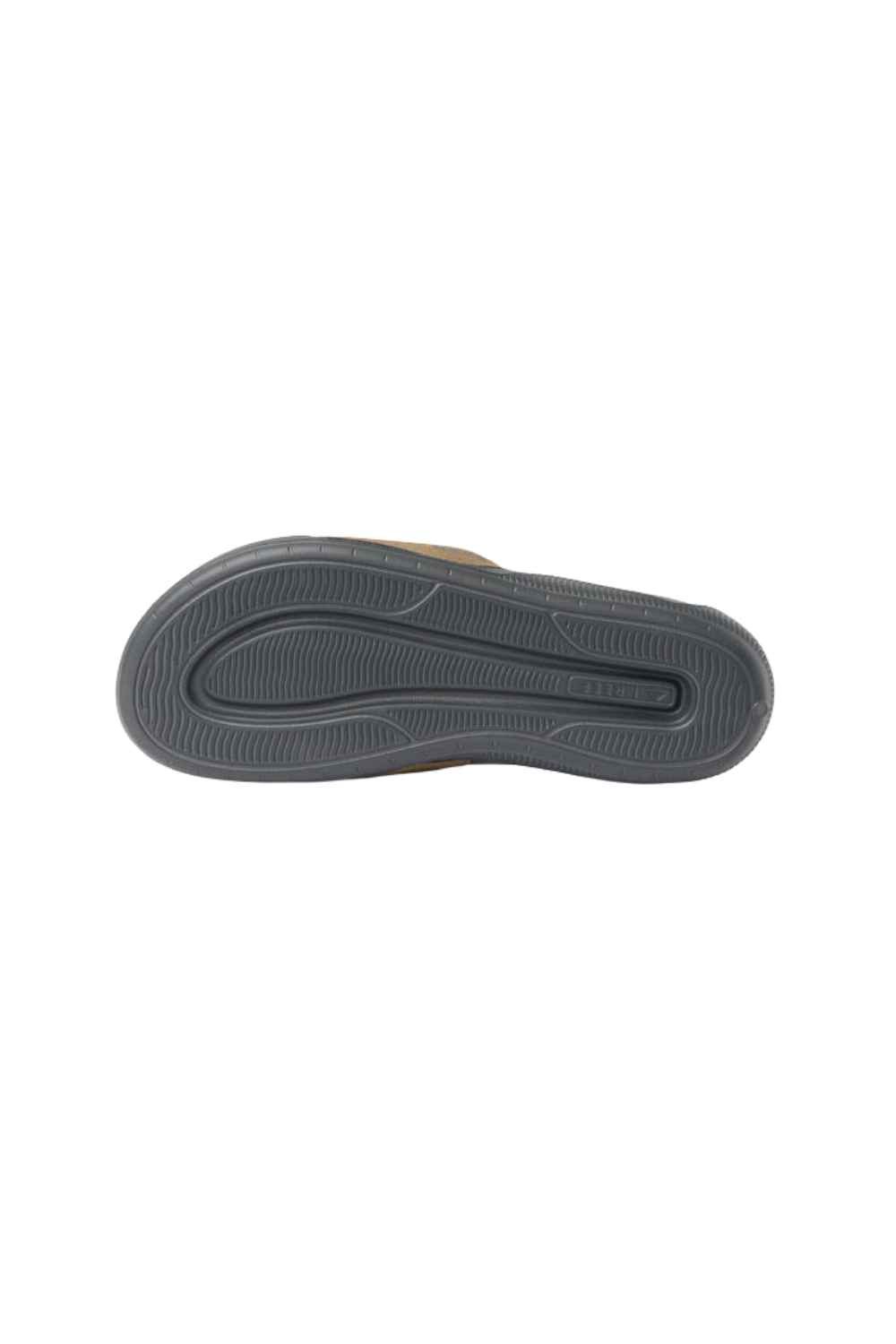 Reef Tailslide Mens Slide Sandals Grey/Tan
