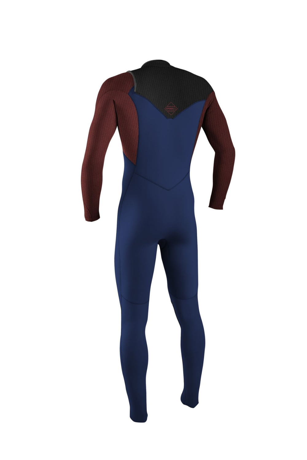 O'Neill Hyperfreak 4/3+ Youth Wetsuit Chest Zip Navy/Bloodshot/Black