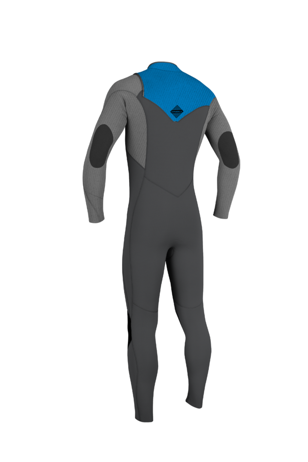 O'Neill Hyperfreak 3/2+ Youth Wetsuit Chest Zip Graphite/Smoke/Bali Blue