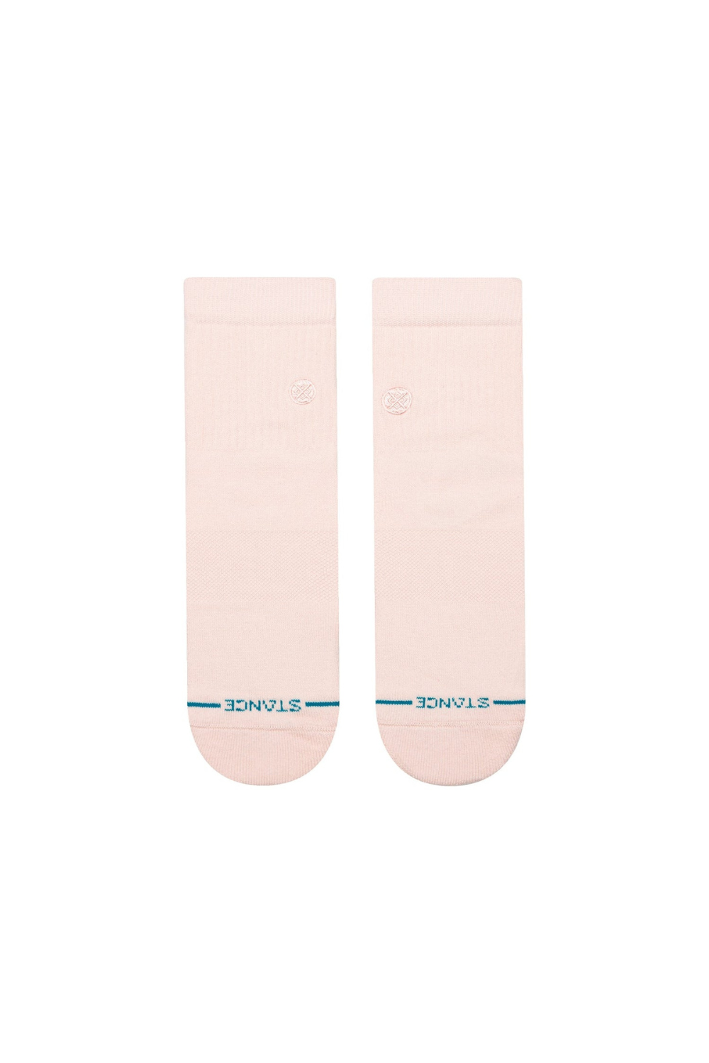 Stance Icon Quarter Crew Socks Pink