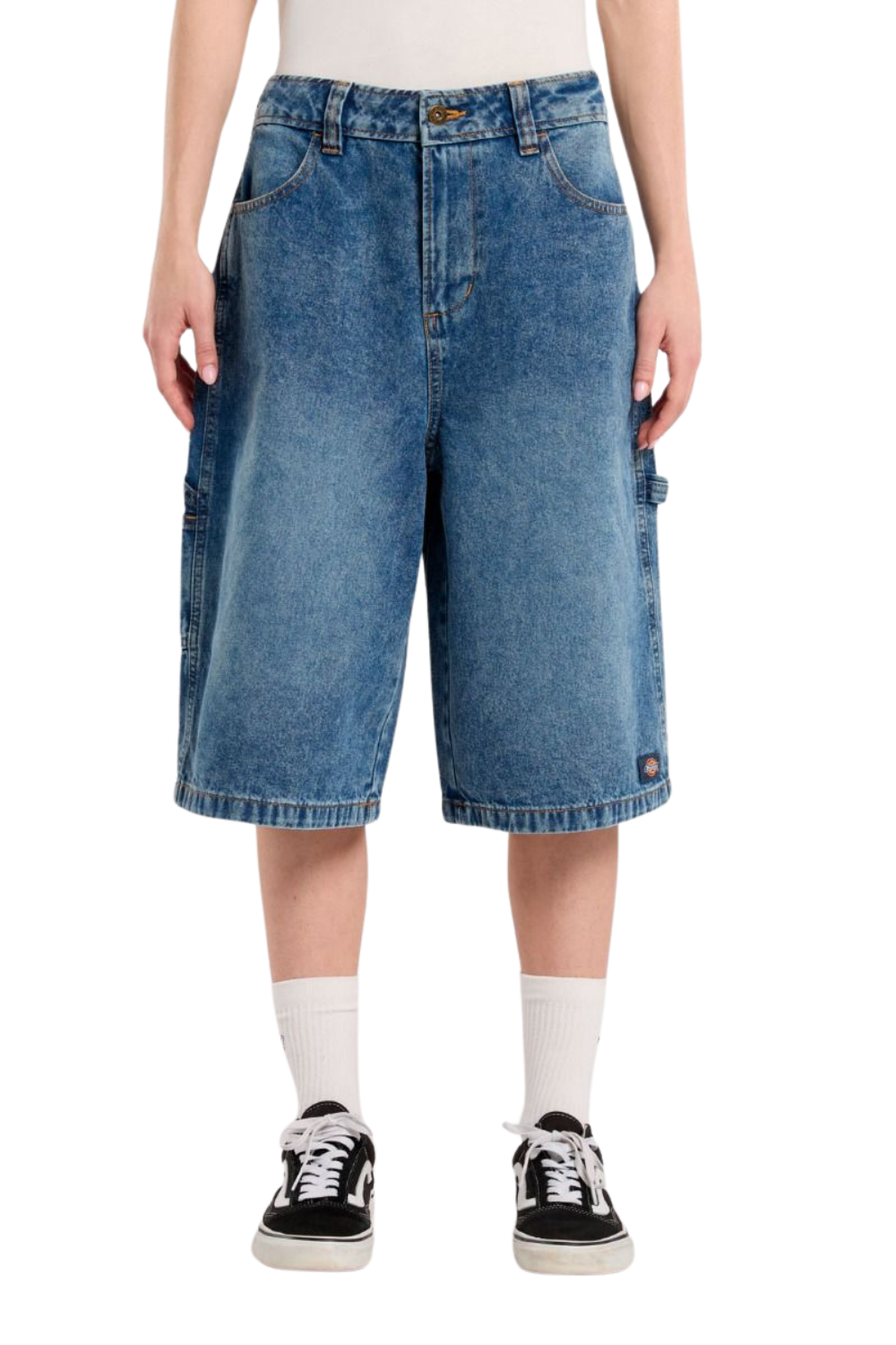 Dickies Carpenter Denim Jorts Rinsed Fade